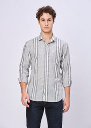 Clax Striped Casual Shirt
