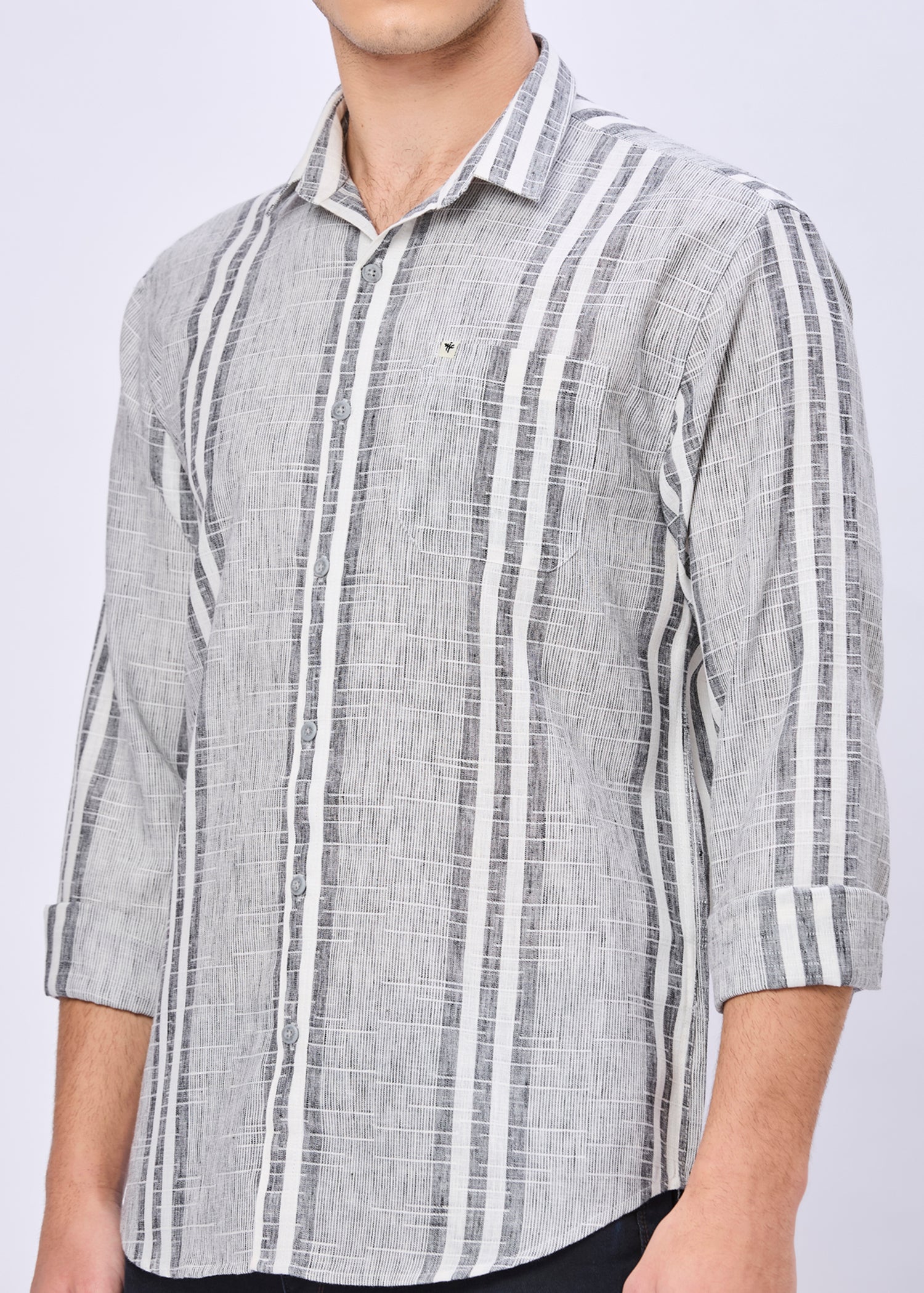 Clax Striped Casual Shirt