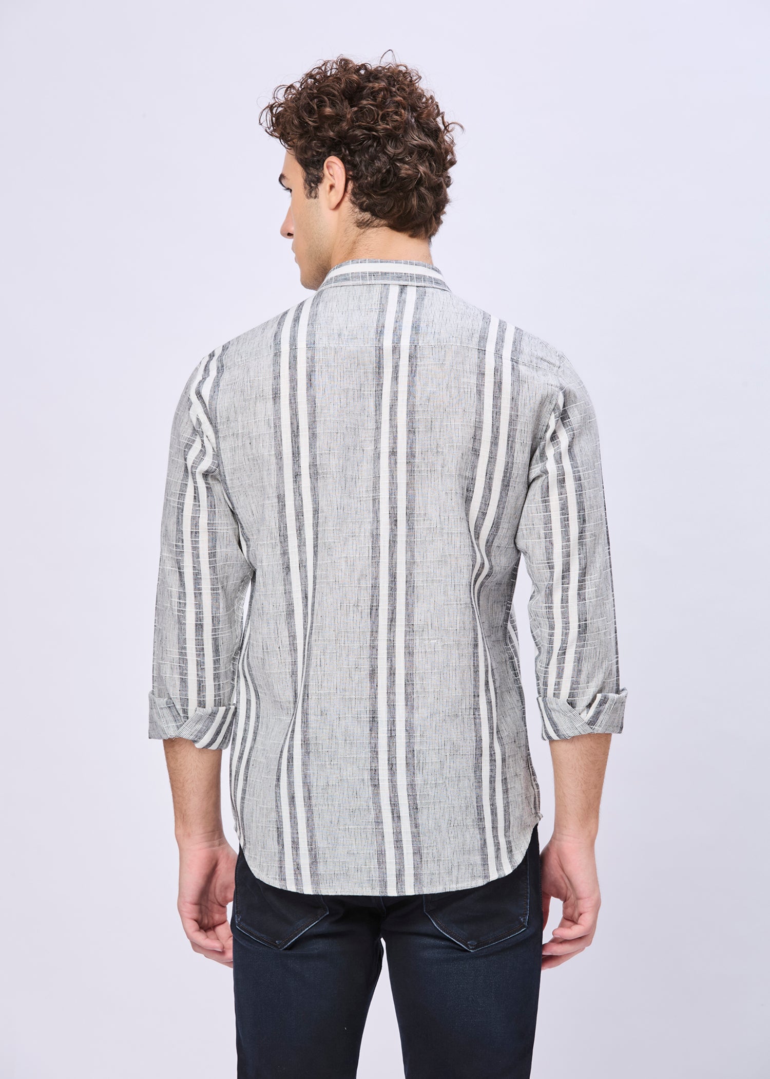 Clax Striped Casual Shirt