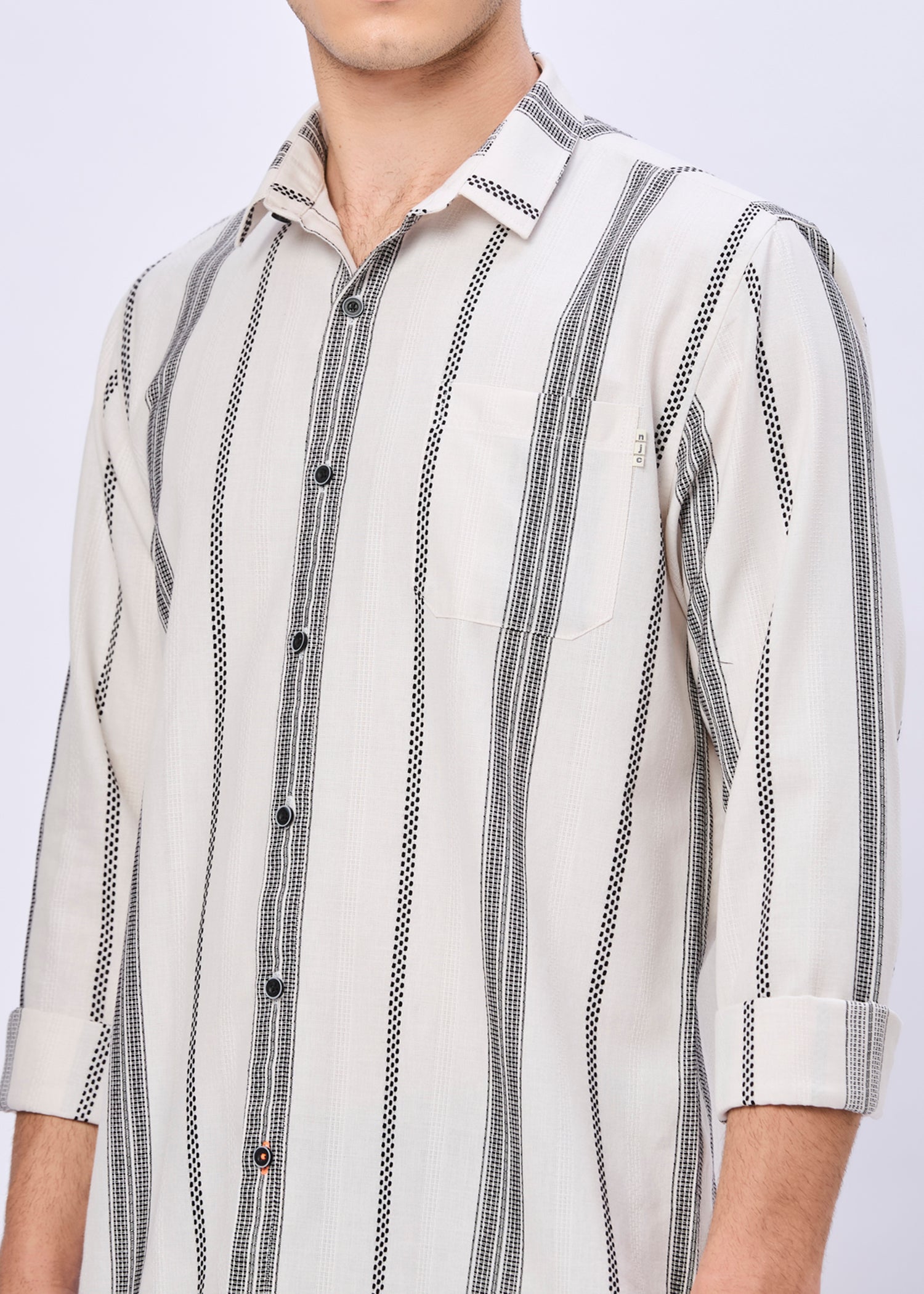 Blightly Striped Full Sleeve Shirt