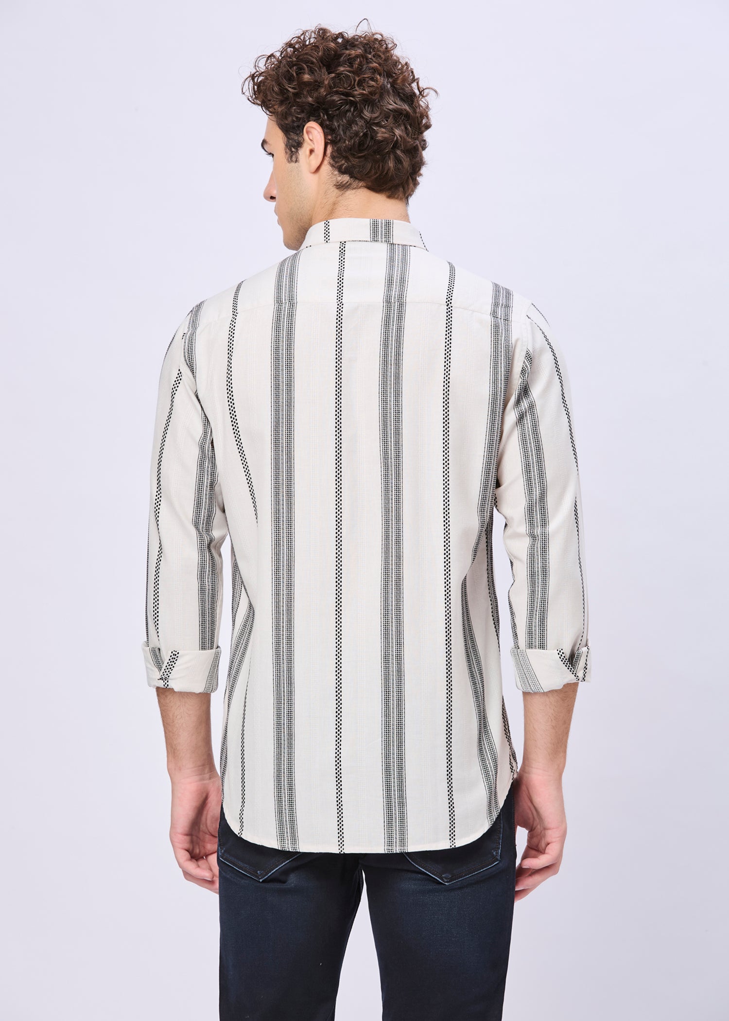 Blightly Striped Full Sleeve Shirt