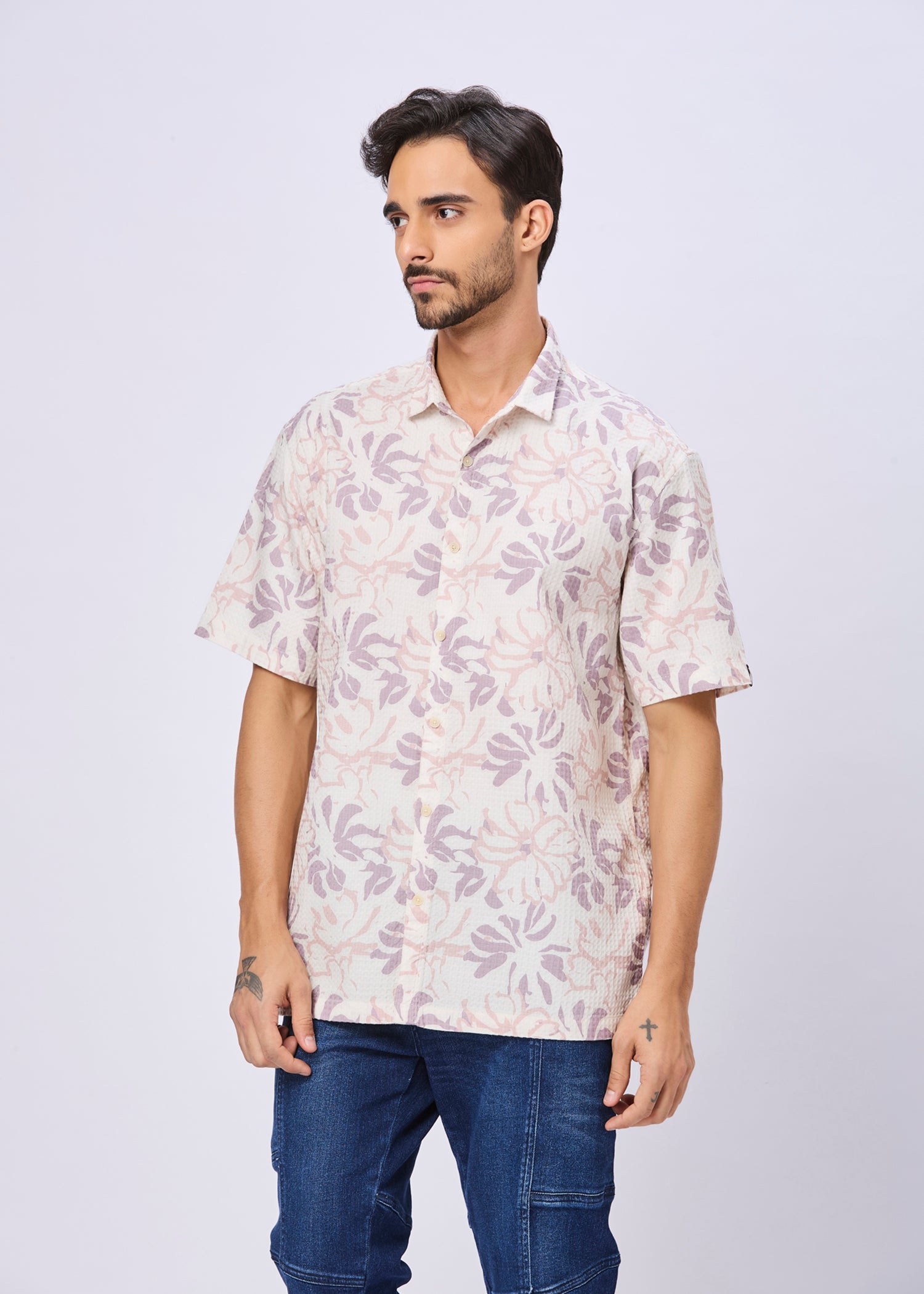 Woodson Printed Casual Shirt