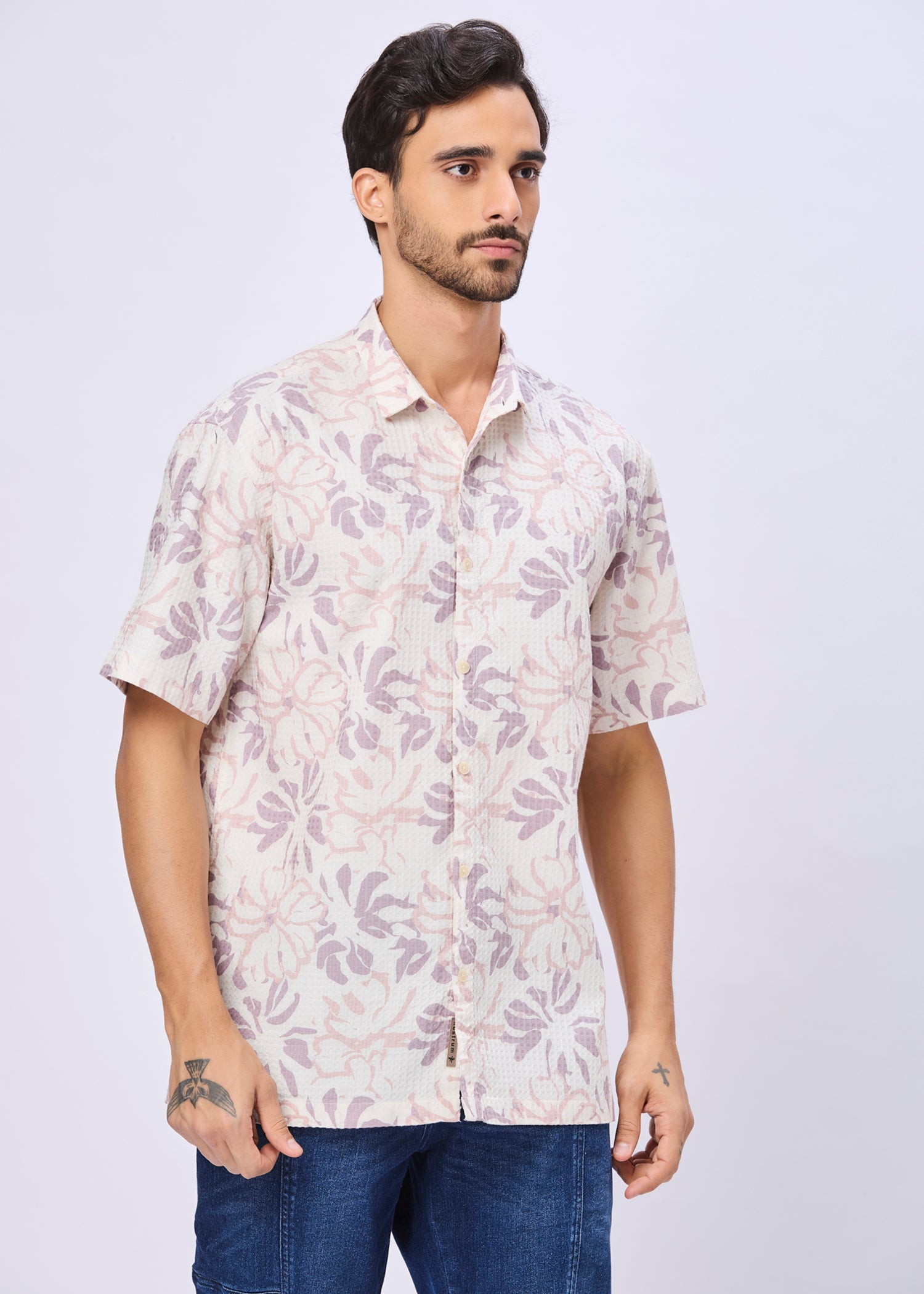 Woodson Printed Casual Shirt