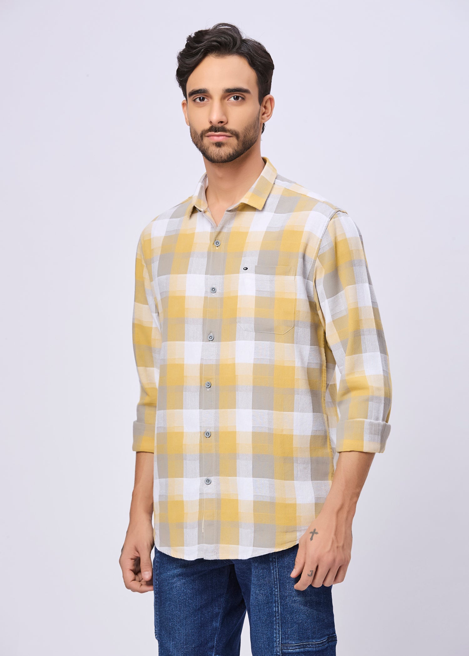 Halas Checked Full Sleeve Shirt
