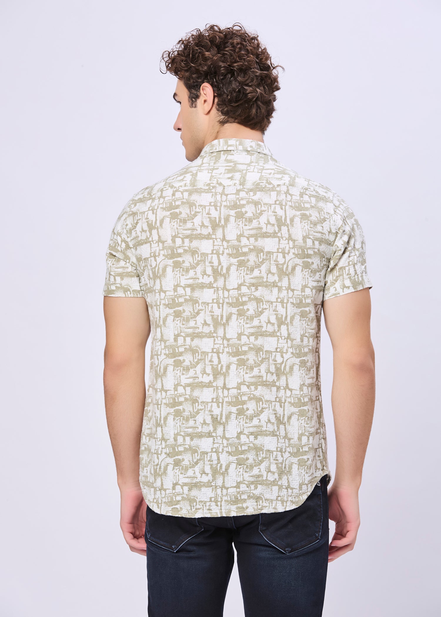 Doleman Printed Casual Shirt