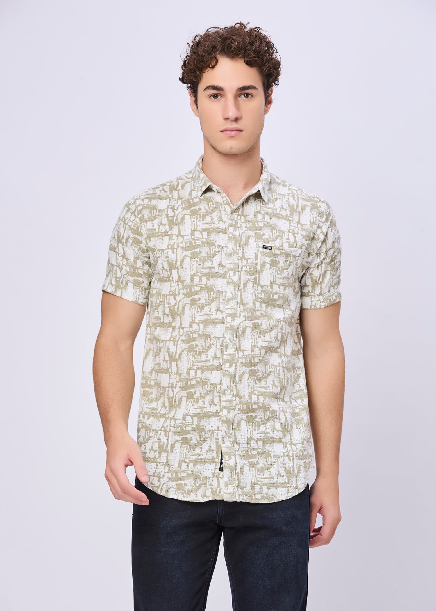 Doleman Printed Casual Shirt