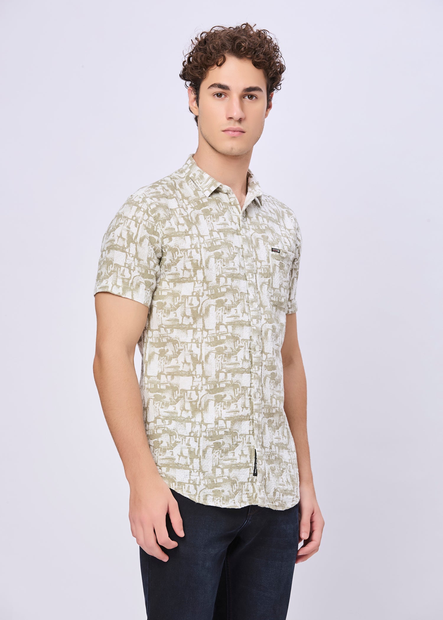 Doleman Printed Casual Shirt