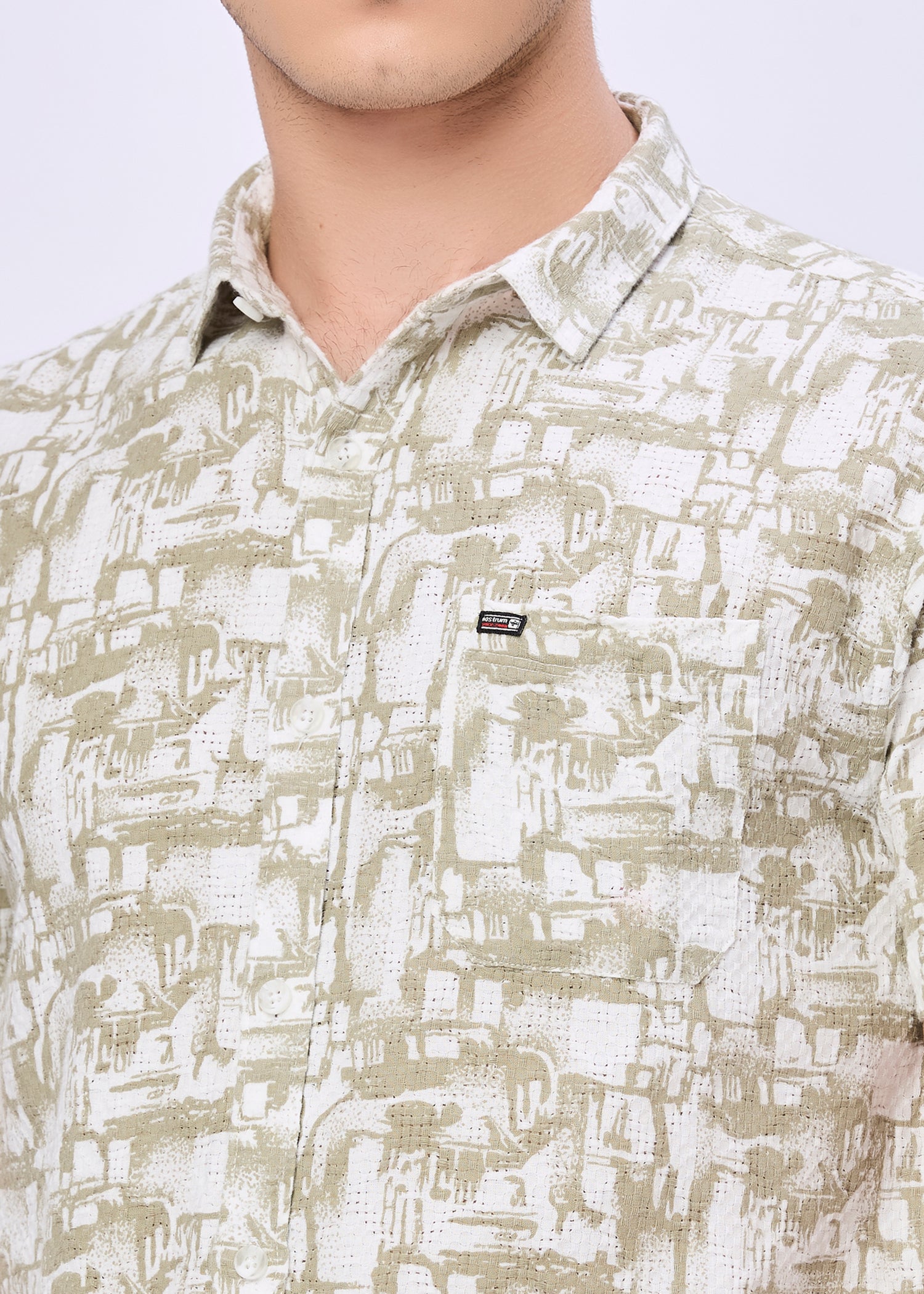 Doleman Printed Casual Shirt