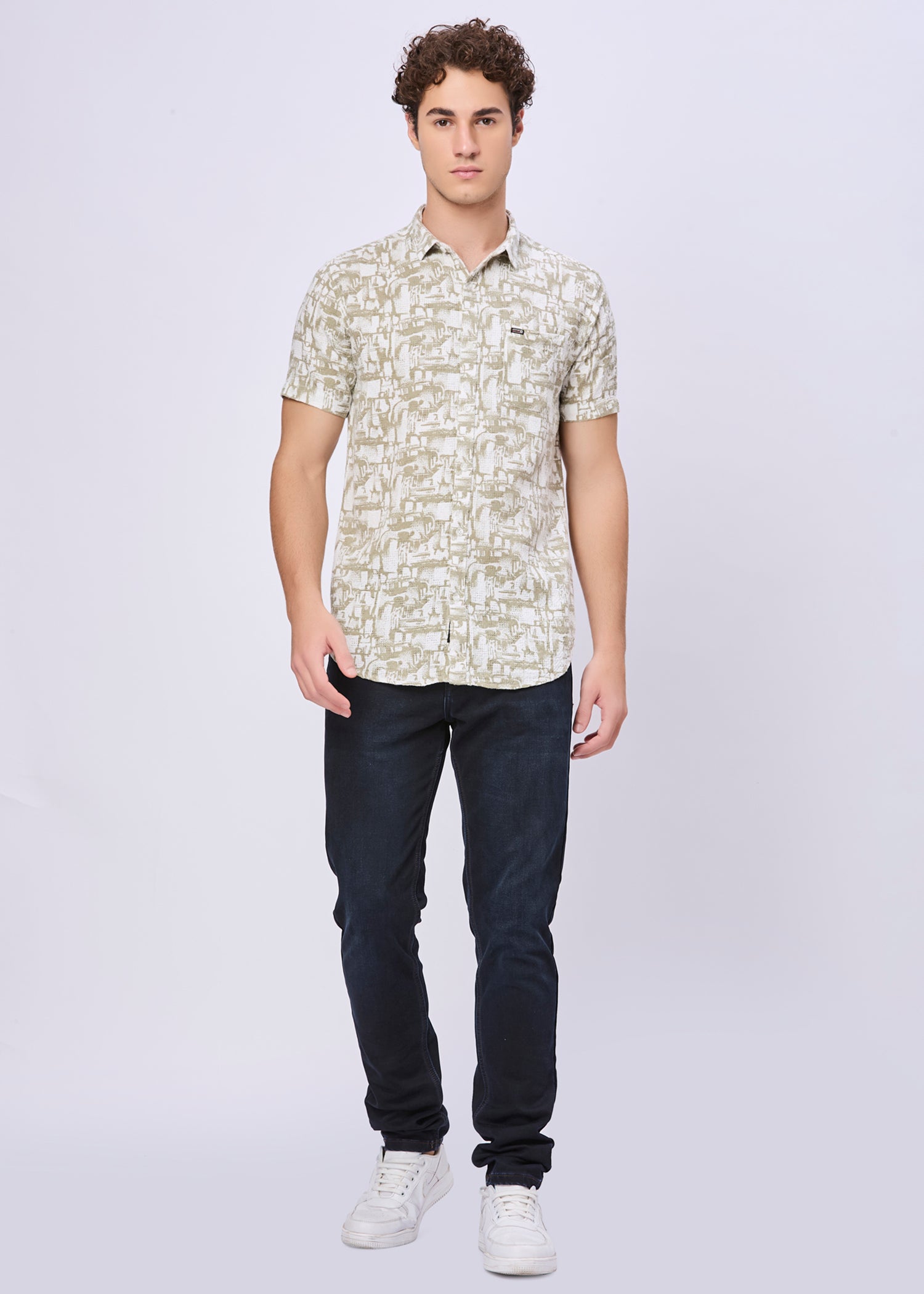 Doleman Printed Casual Shirt
