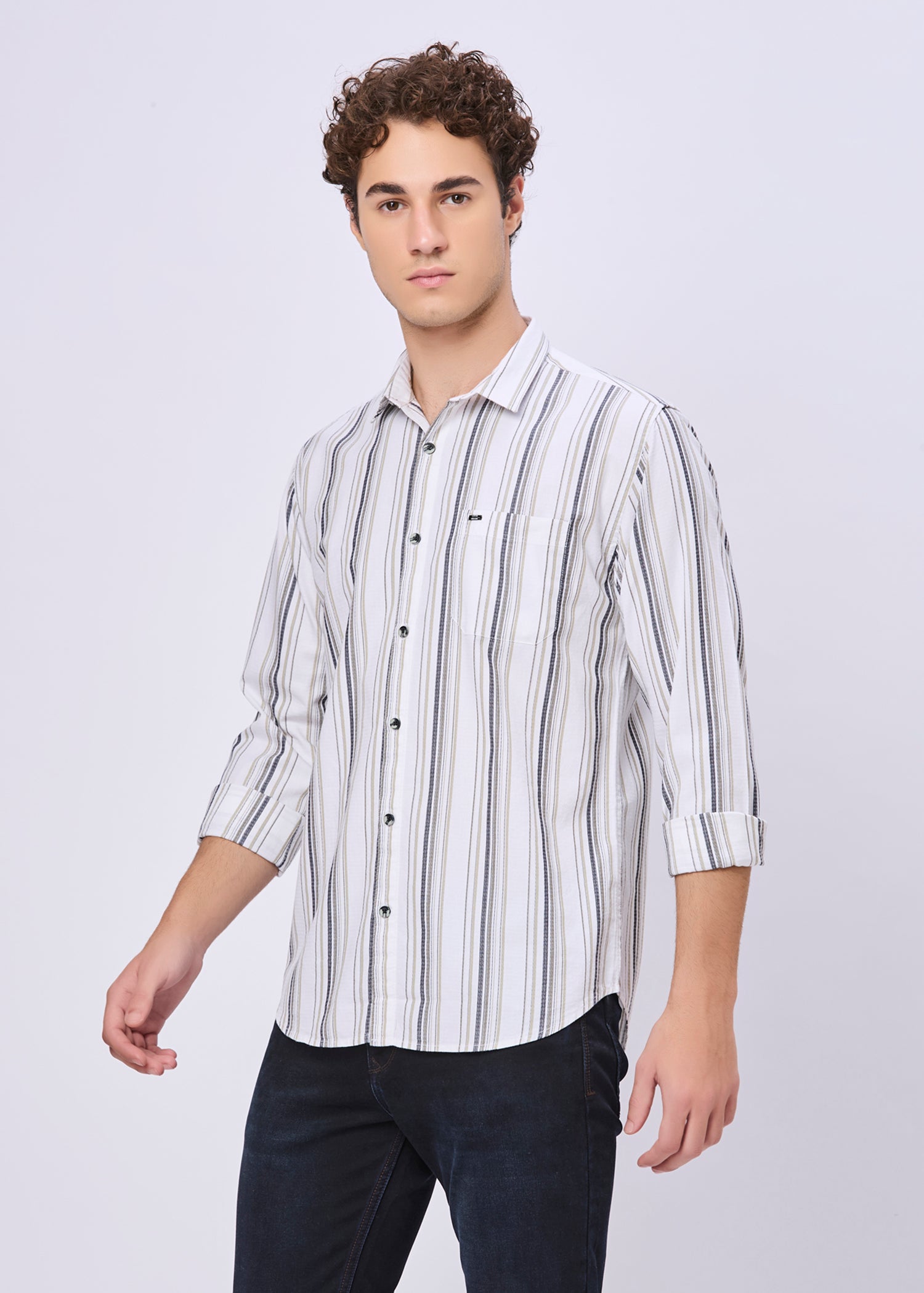 Homeland Striped Casual Shirt