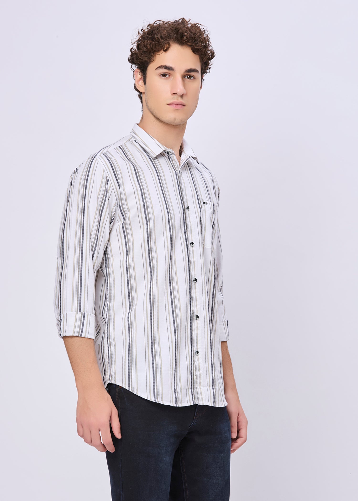 Homeland Striped Casual Shirt