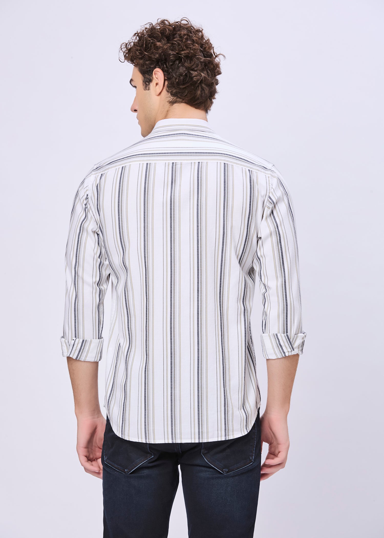 Homeland Striped Casual Shirt