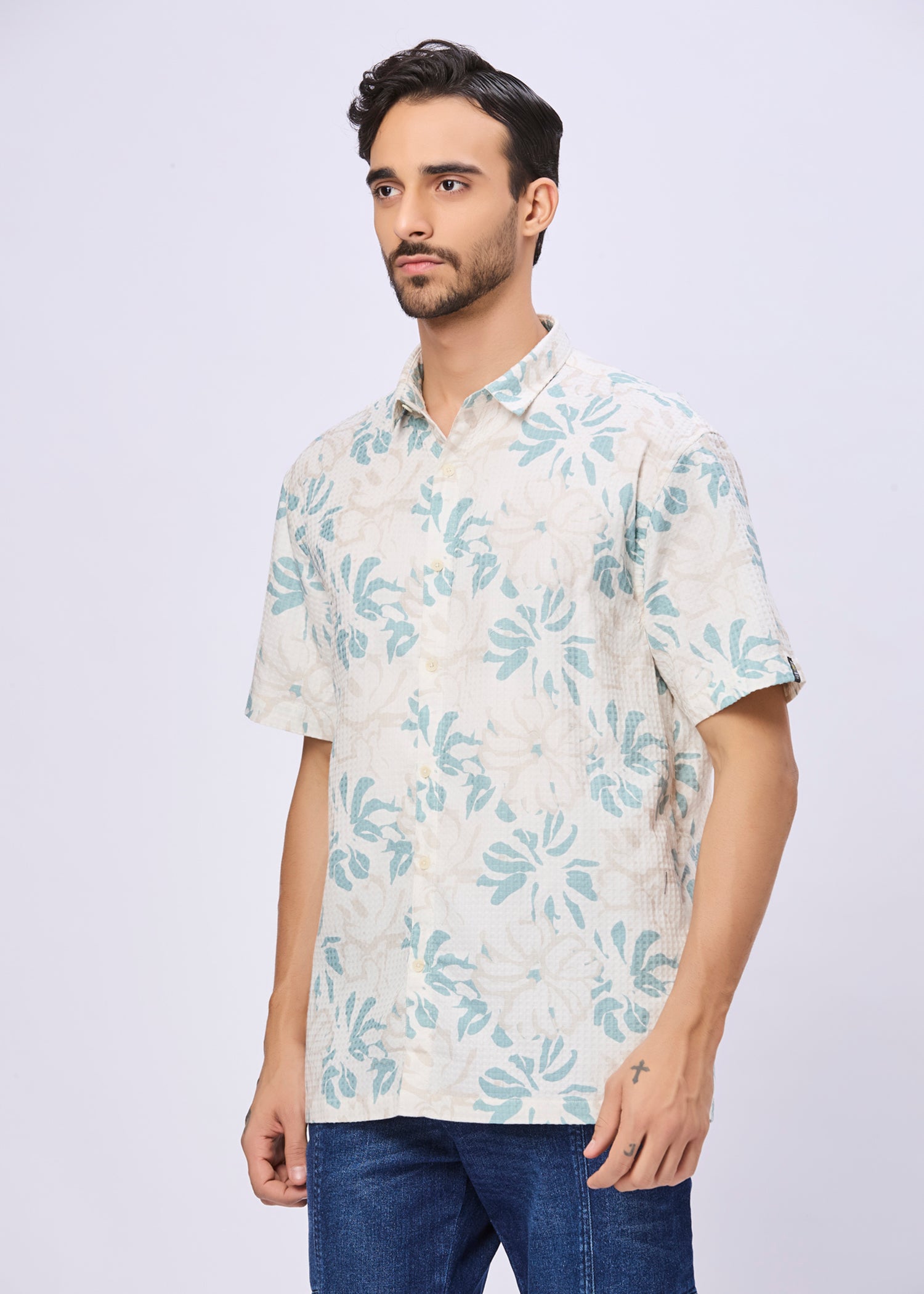 Woodson Printed Casual Shirt