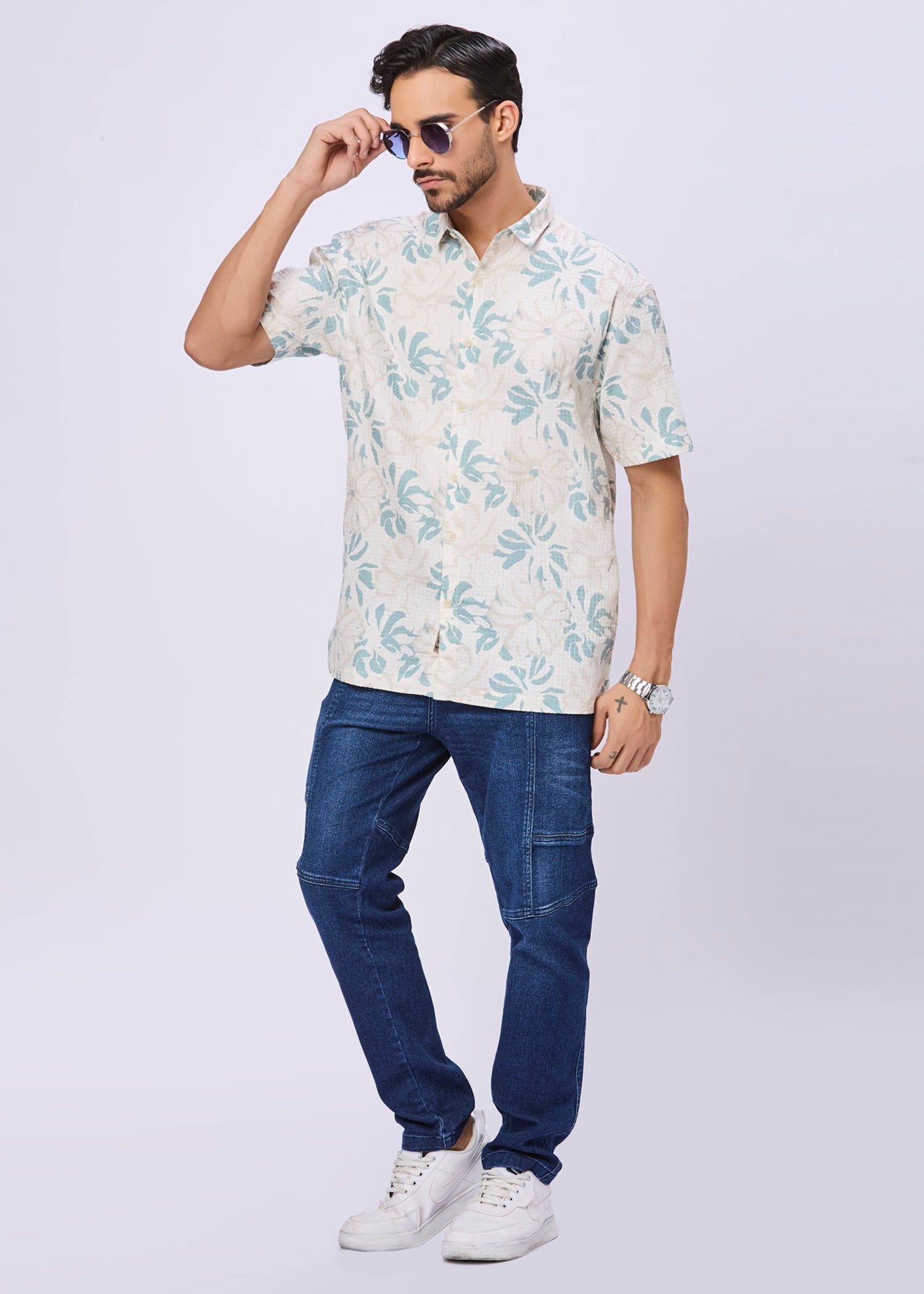 Woodson Printed Casual Shirt