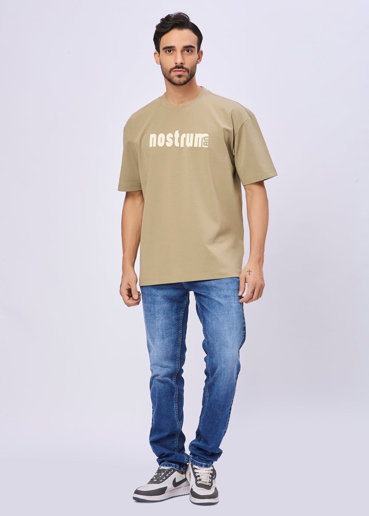 Volitant Oversized Round Neck T-Shirt