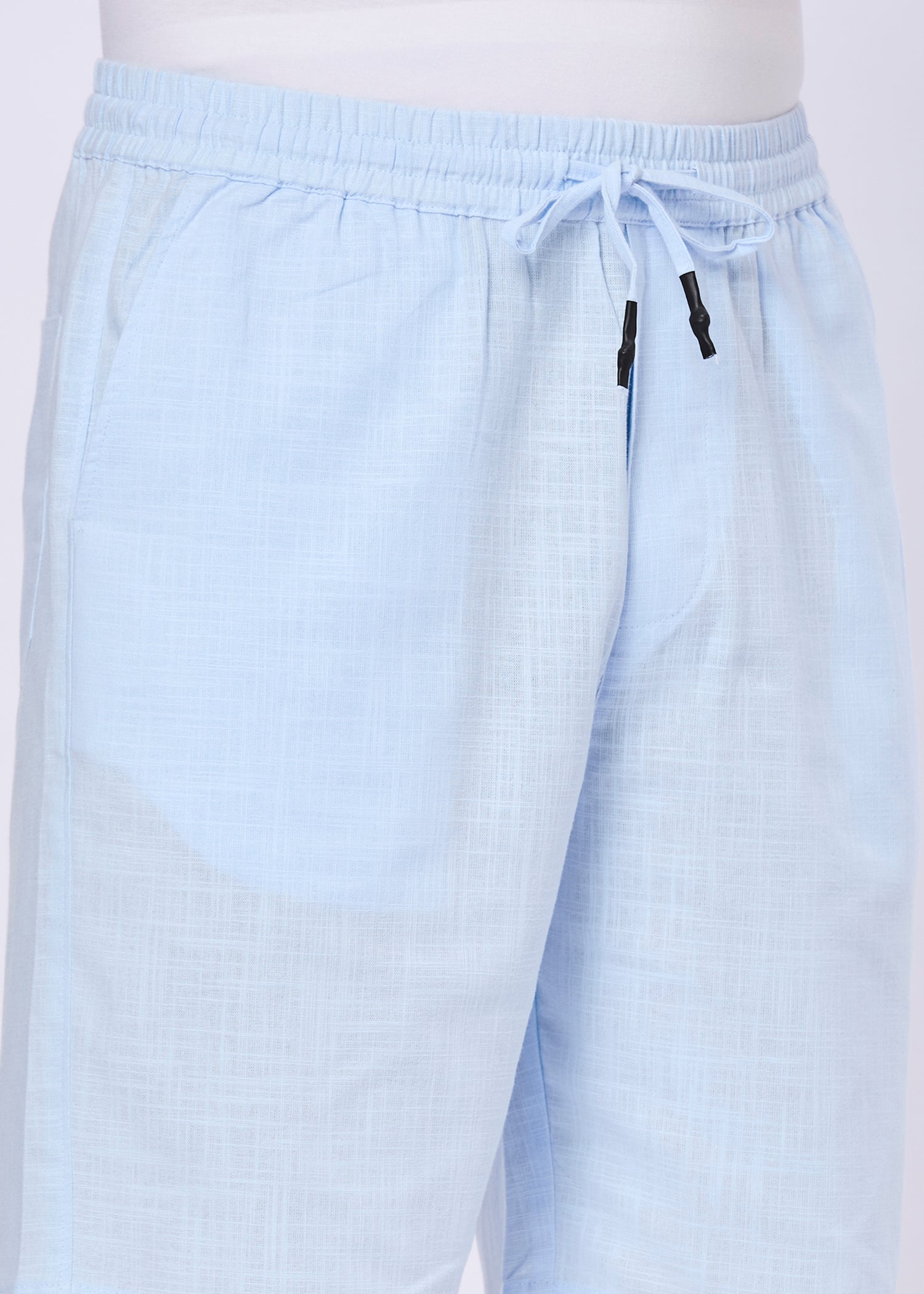Recall Solid Linen Casual Shorts