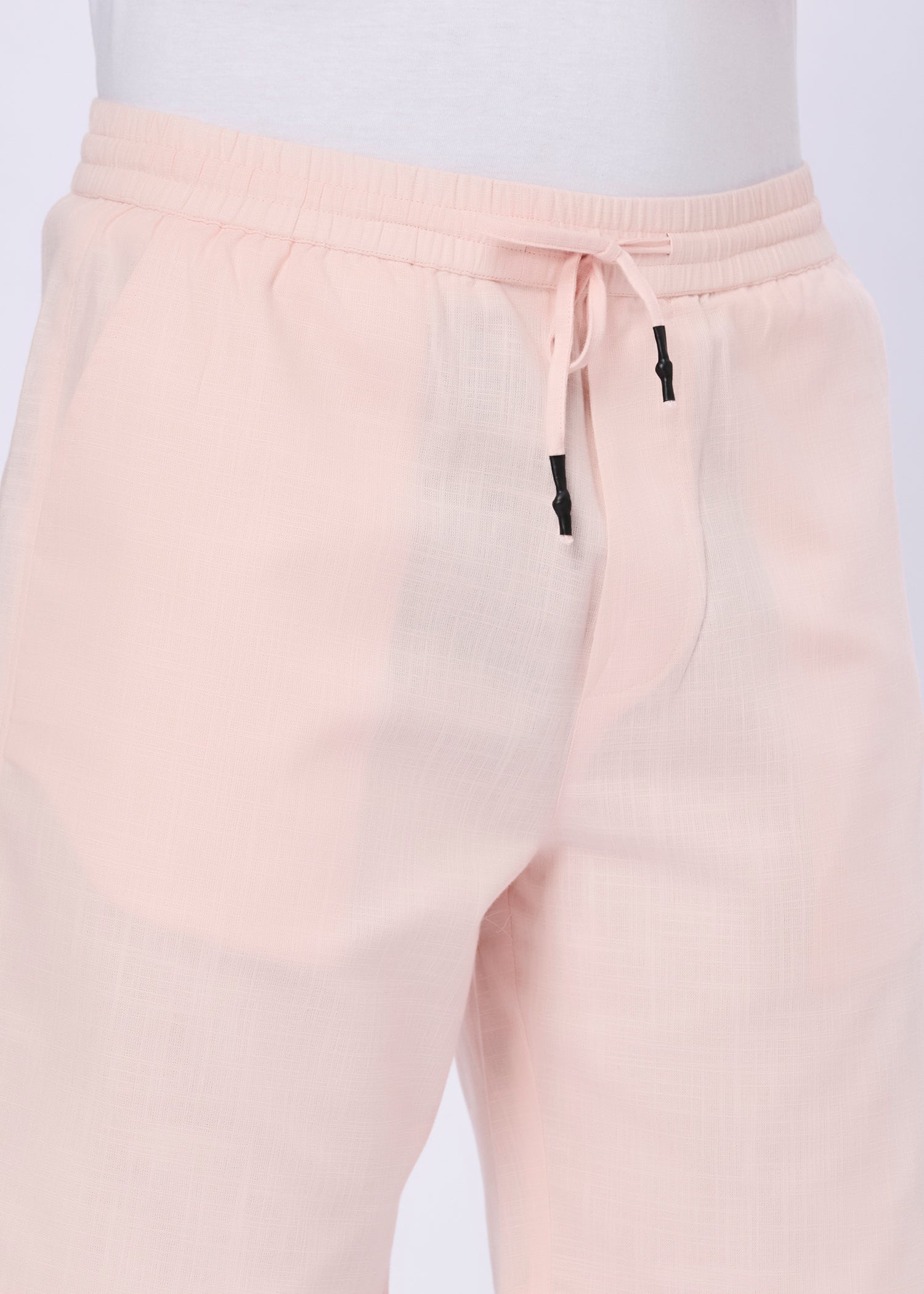 Recall Solid Linen Casual Shorts