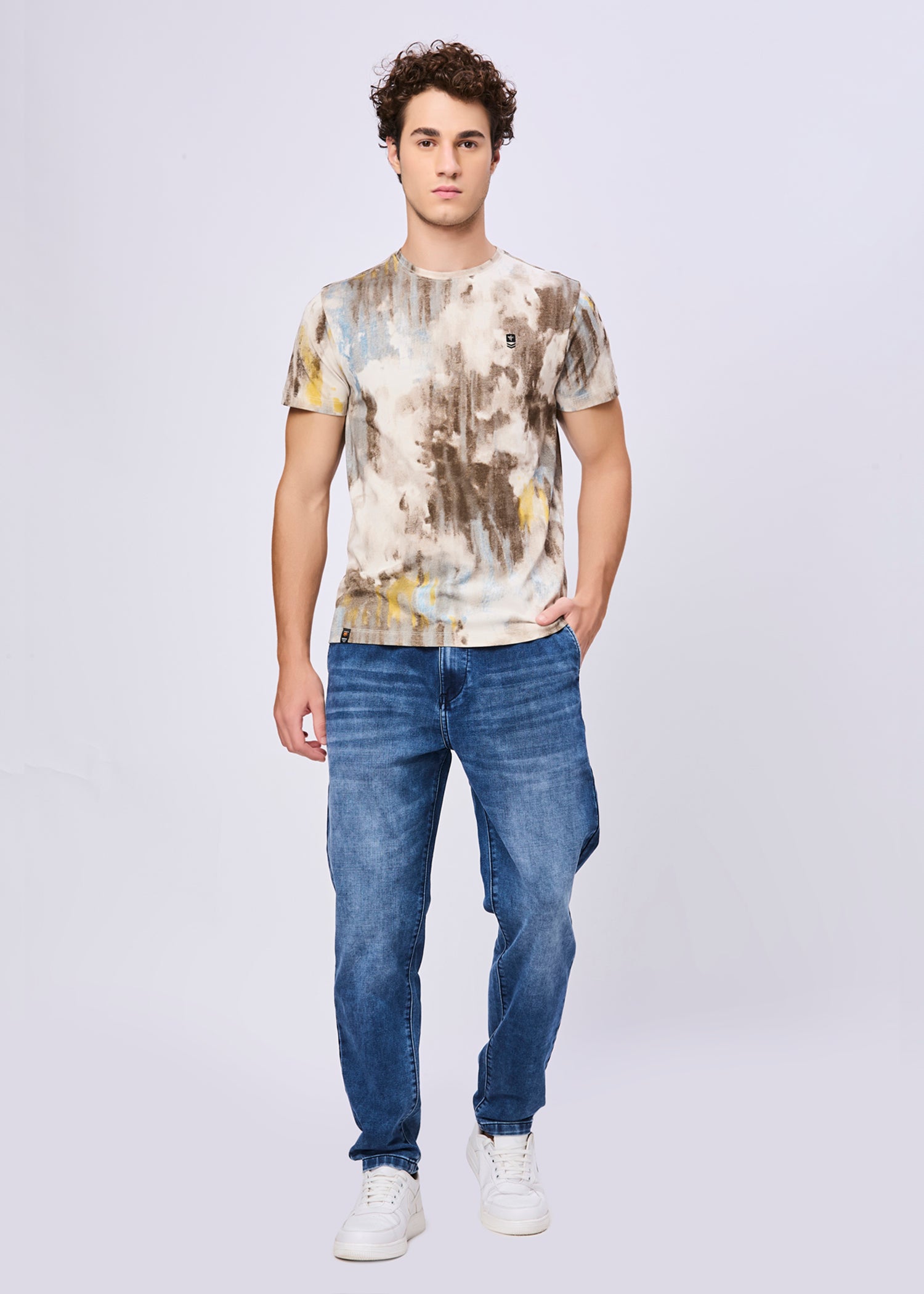 Grizly Washed Cargo Denim Jeans