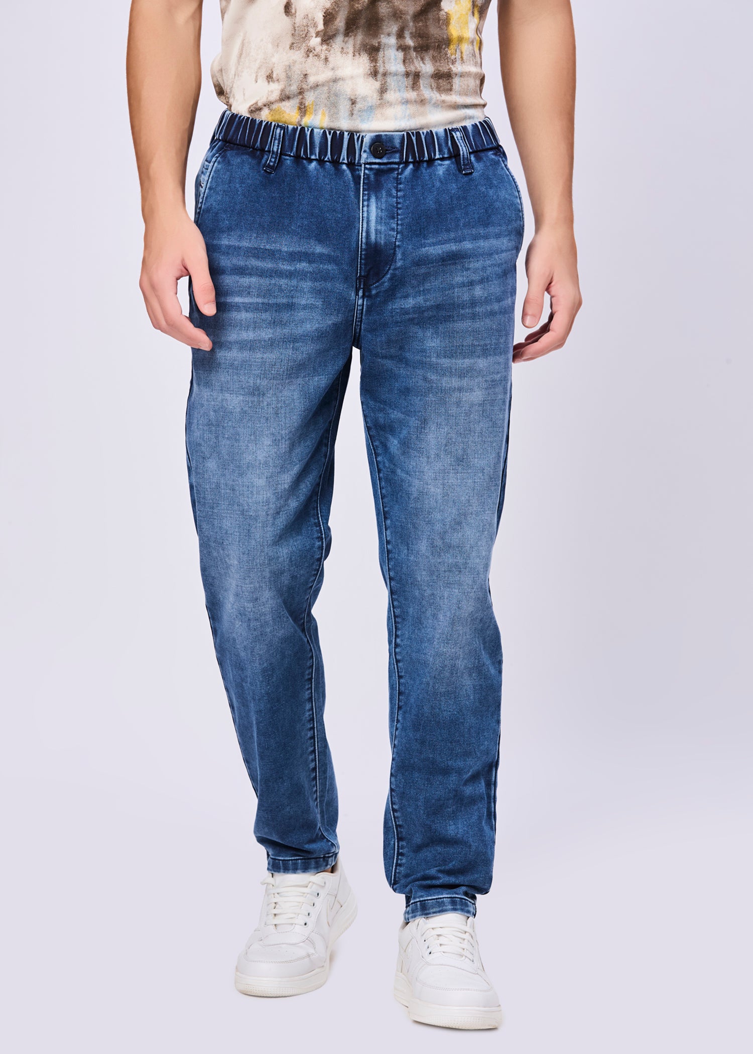 Grizly Washed Cargo Denim Jeans