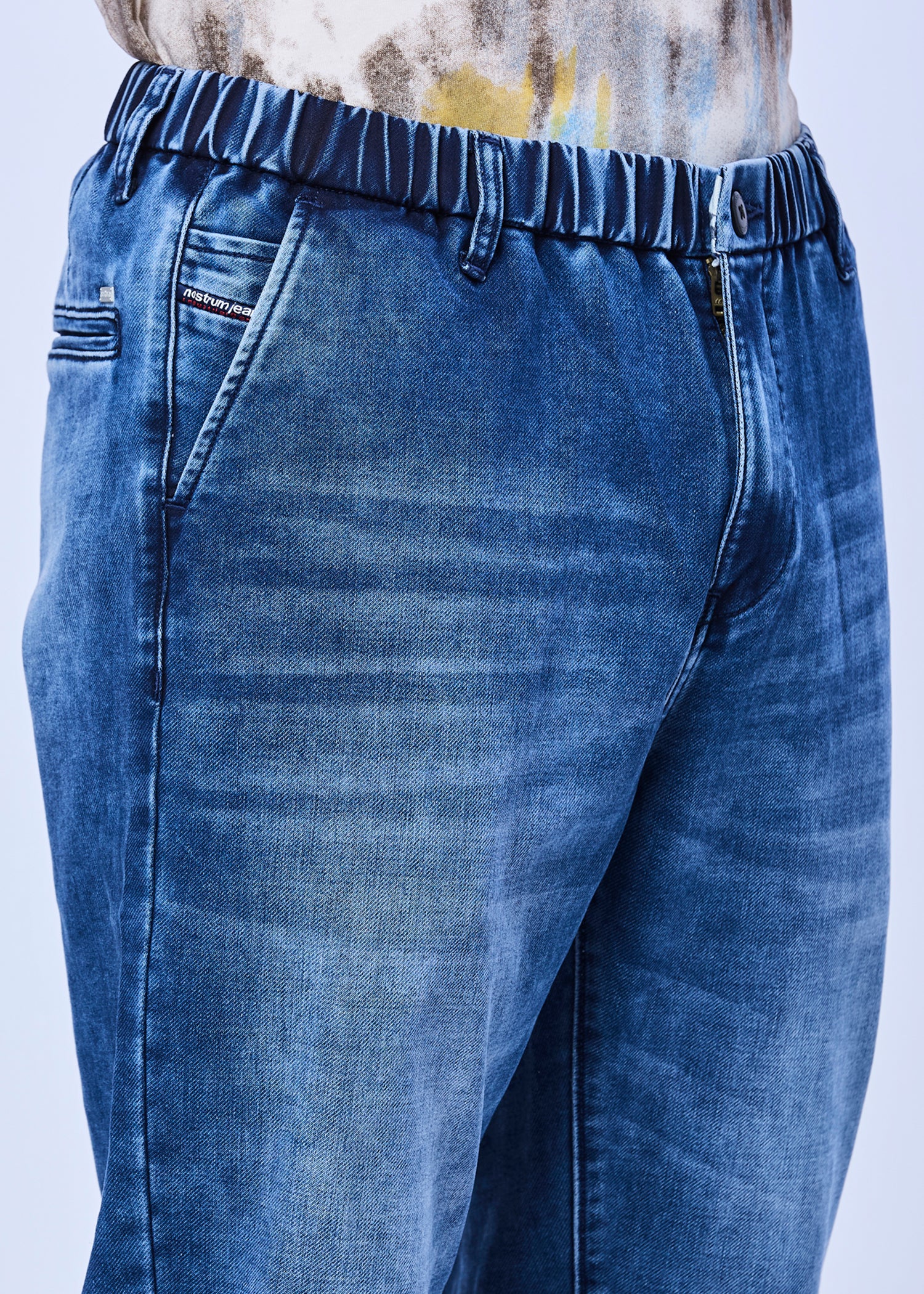 Grizly Washed Cargo Denim Jeans