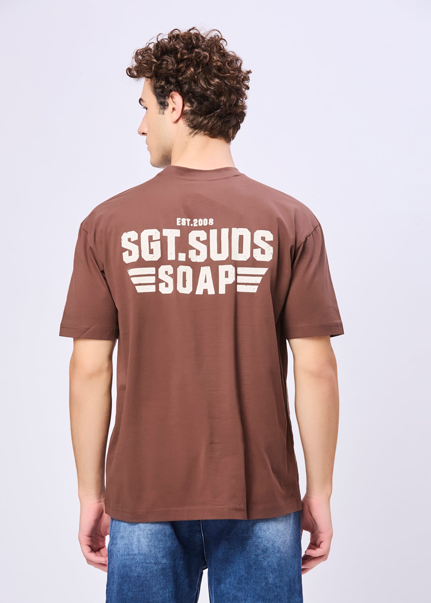 Fudgel Oversized Graphic Print T-Shirt