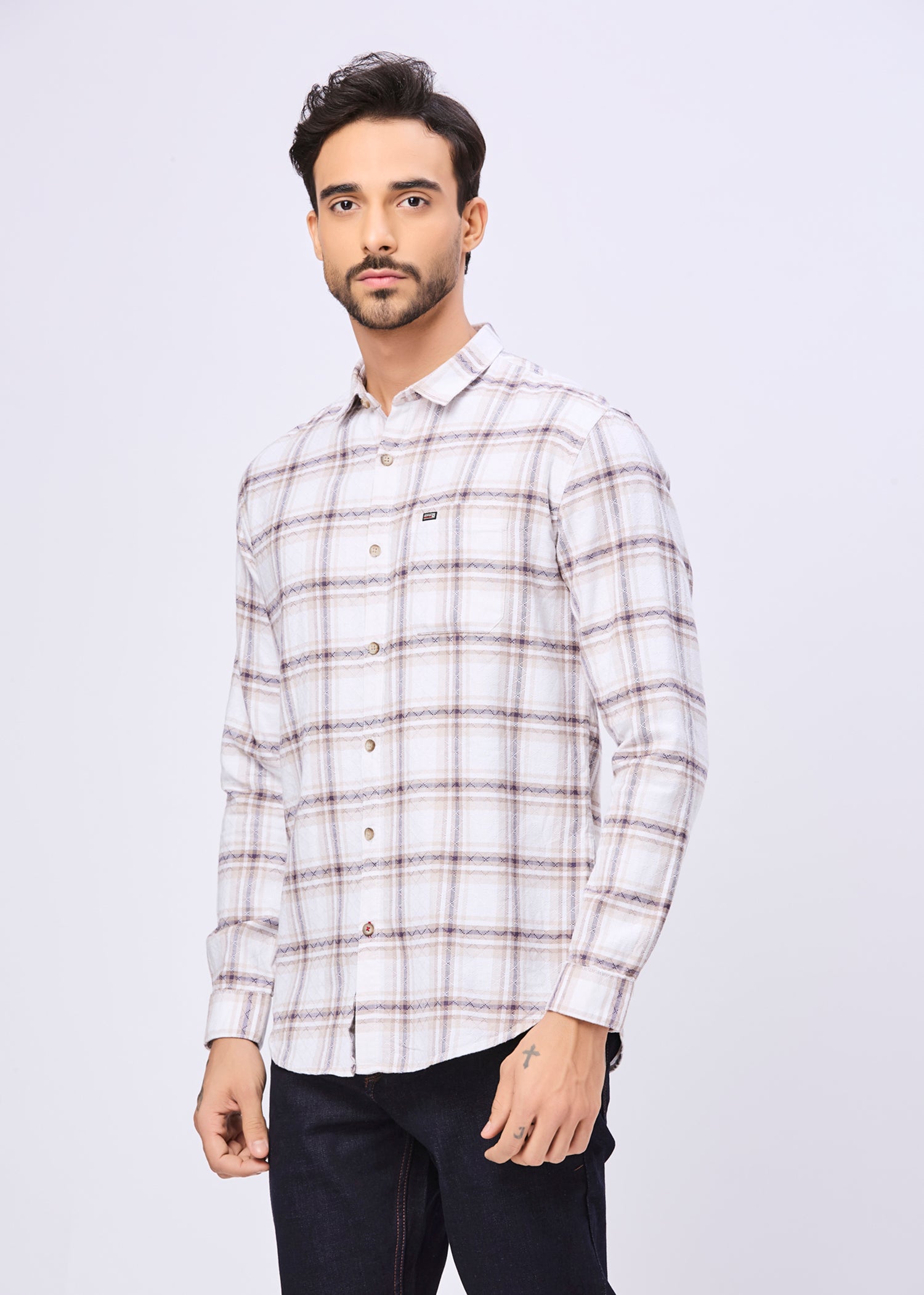 Cadger Checked Casual Shirt