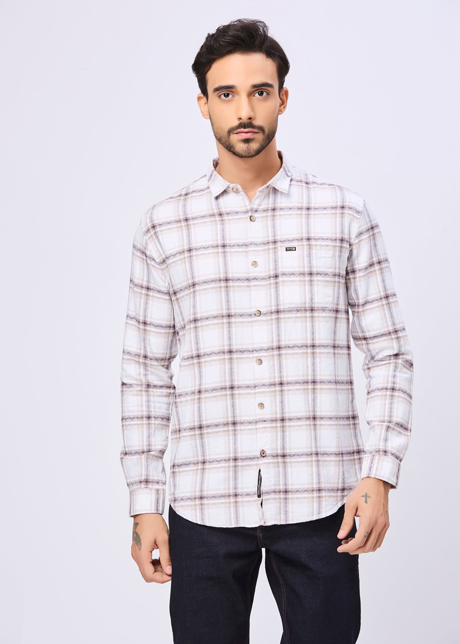 Cadger Checked Casual Shirt