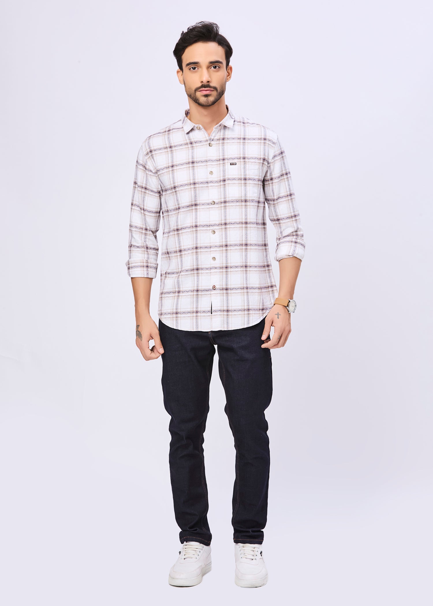 Cadger Checked Casual Shirt