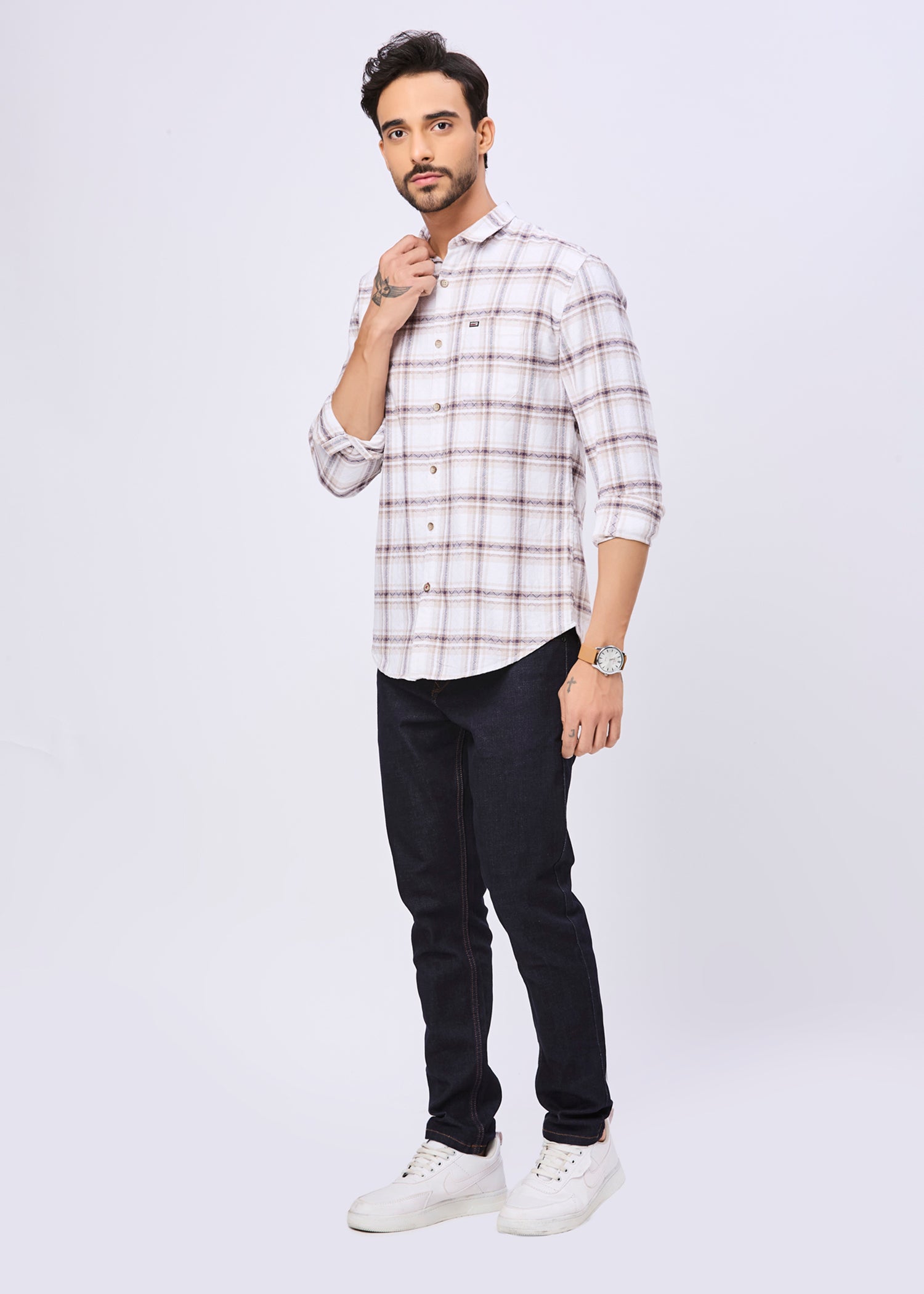 Cadger Checked Casual Shirt