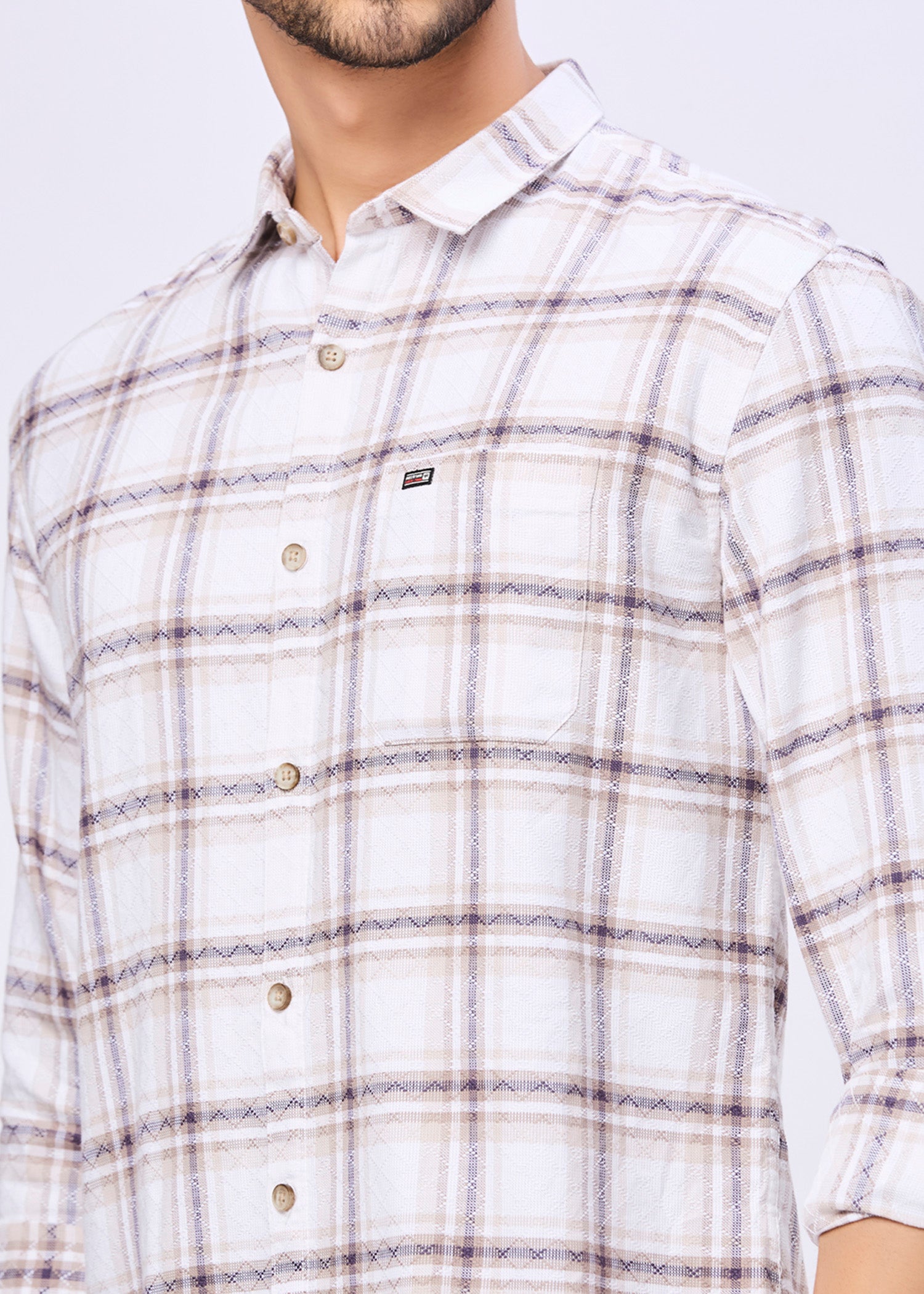 Cadger Checked Casual Shirt