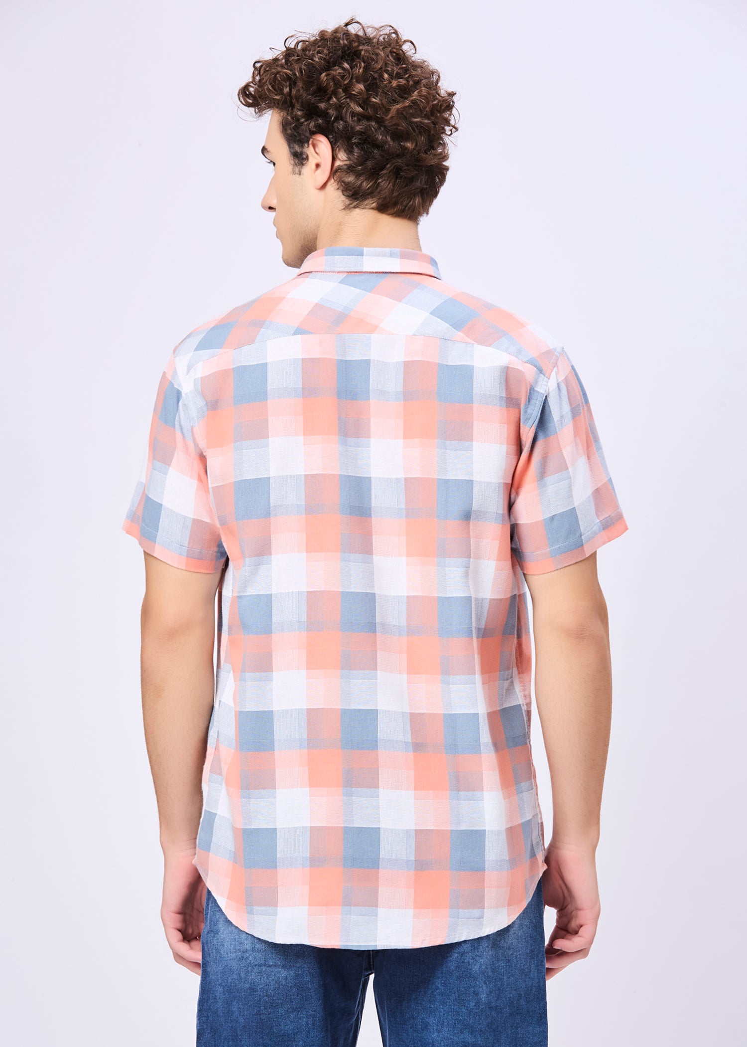 Halas Checked Half Sleeve Shirt