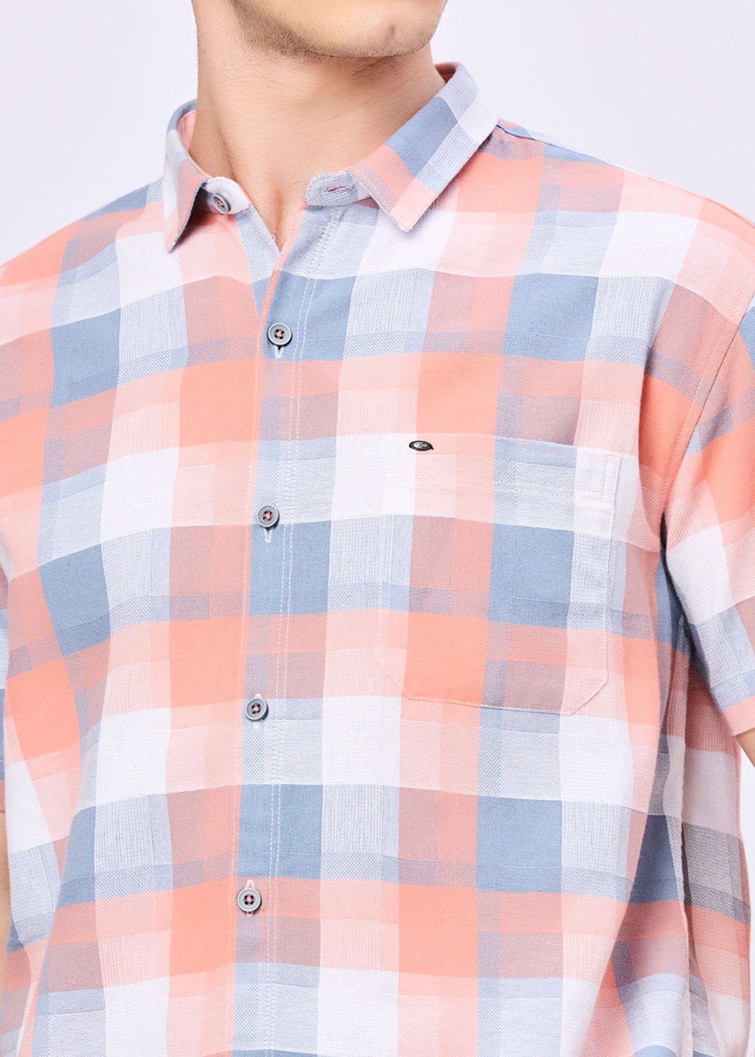 Halas Checked Half Sleeve Shirt
