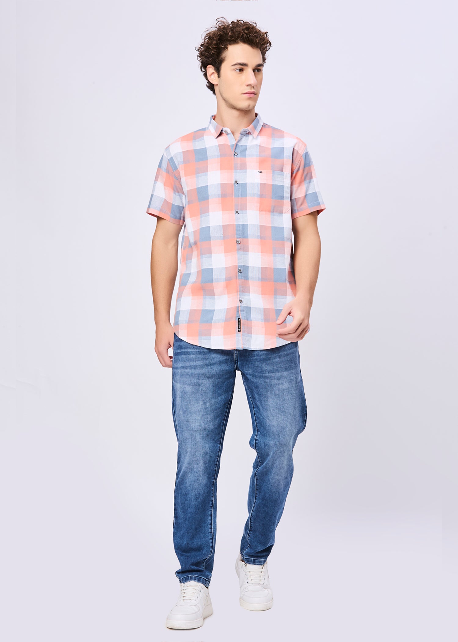 Halas Checked Half Sleeve Shirt
