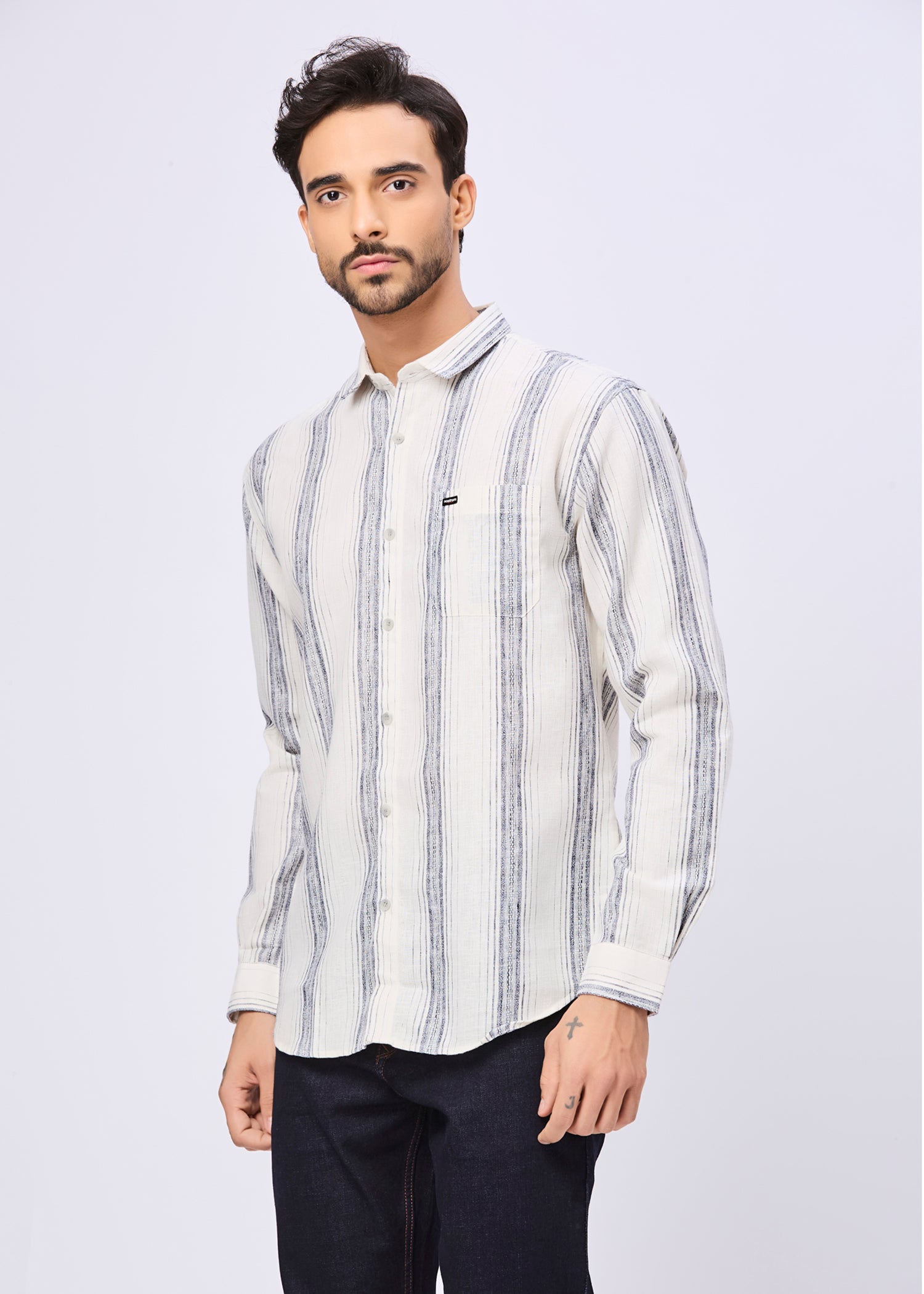 Hector Striped Casual Shirt