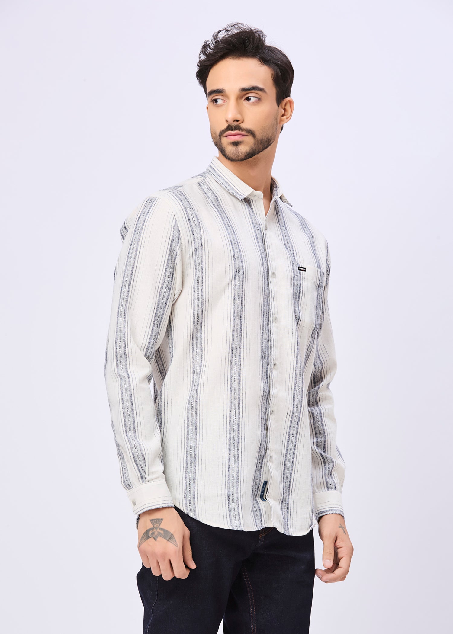 Hector Striped Casual Shirt