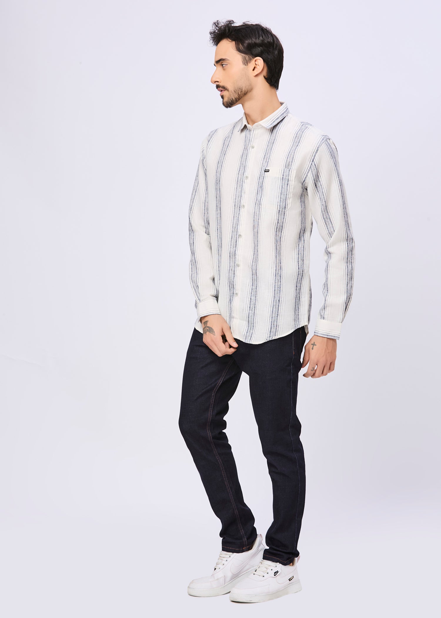 Hector Striped Casual Shirt