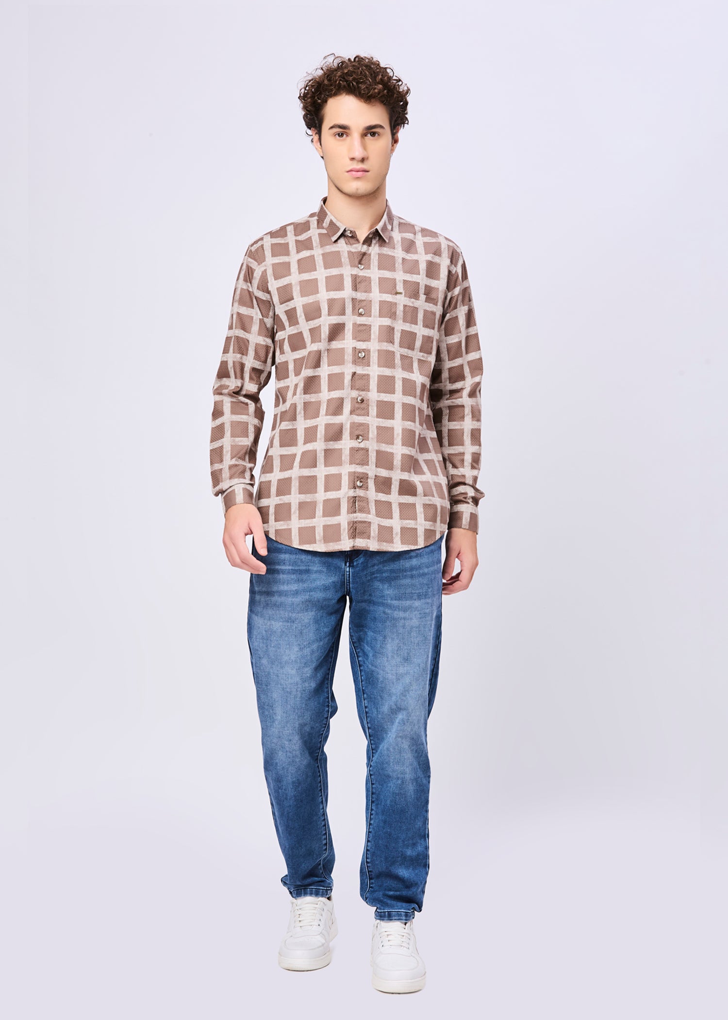 Keeton Checked Casual Shirt