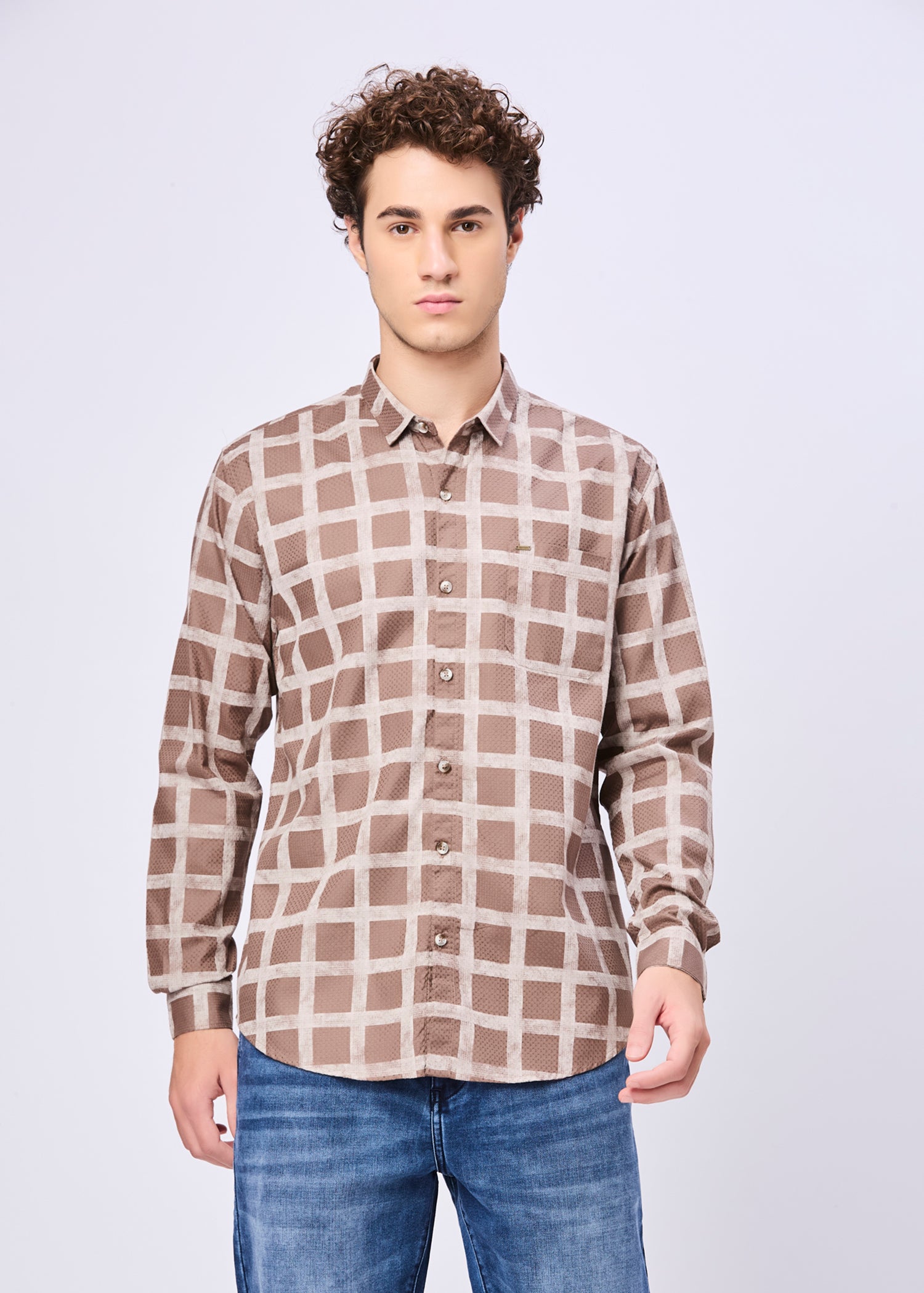 Keeton Checked Casual Shirt