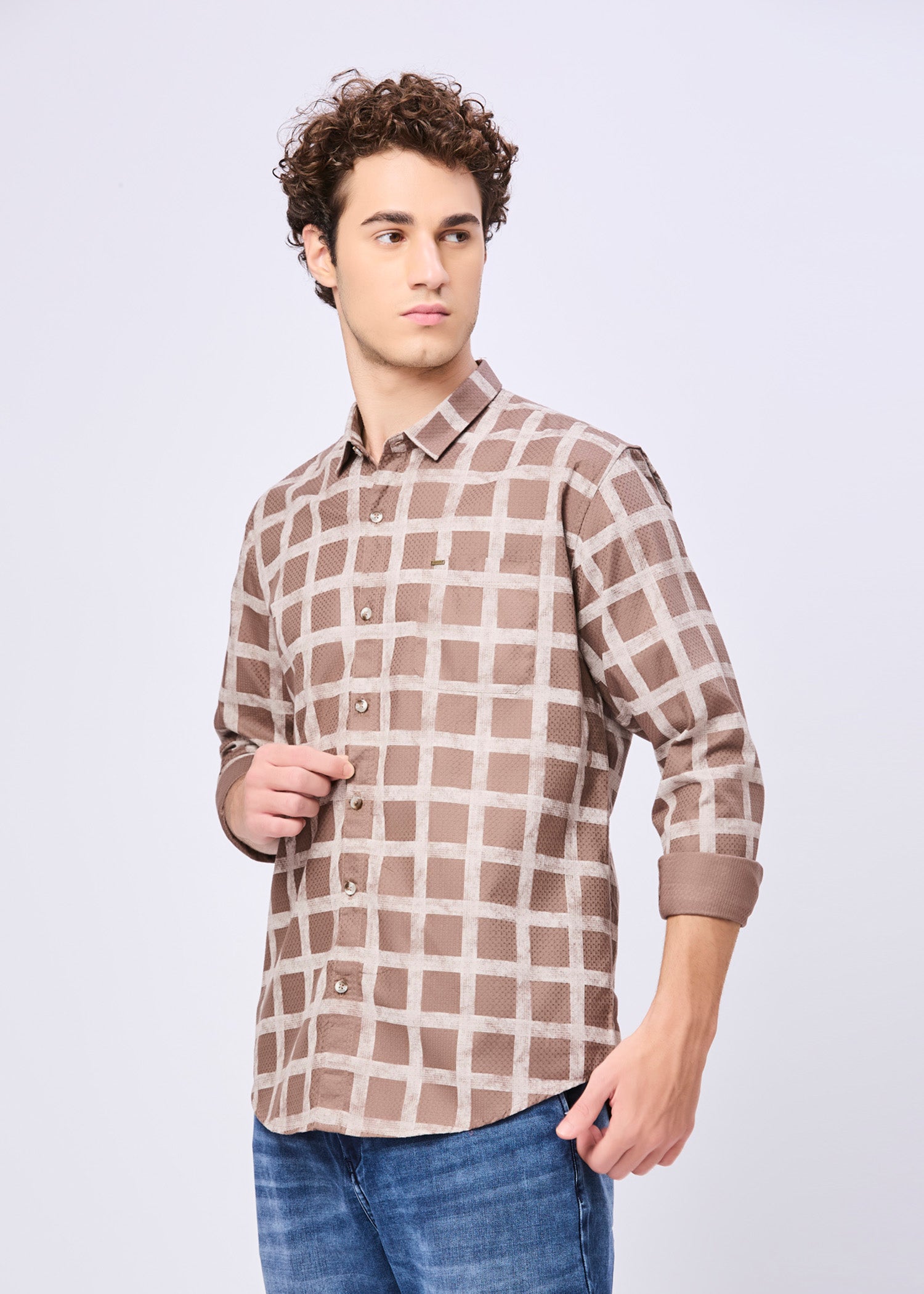 Keeton Checked Casual Shirt