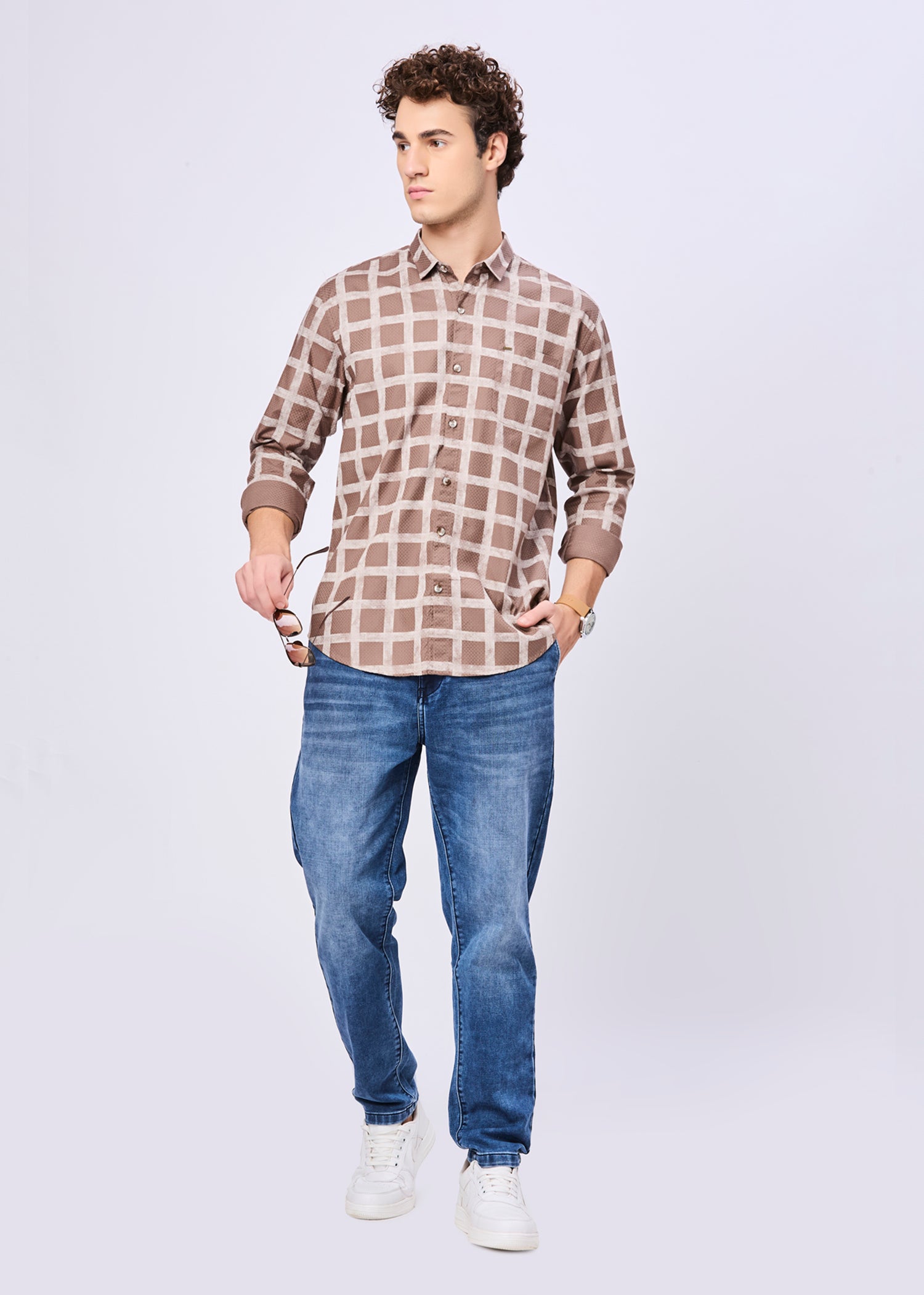 Keeton Checked Casual Shirt