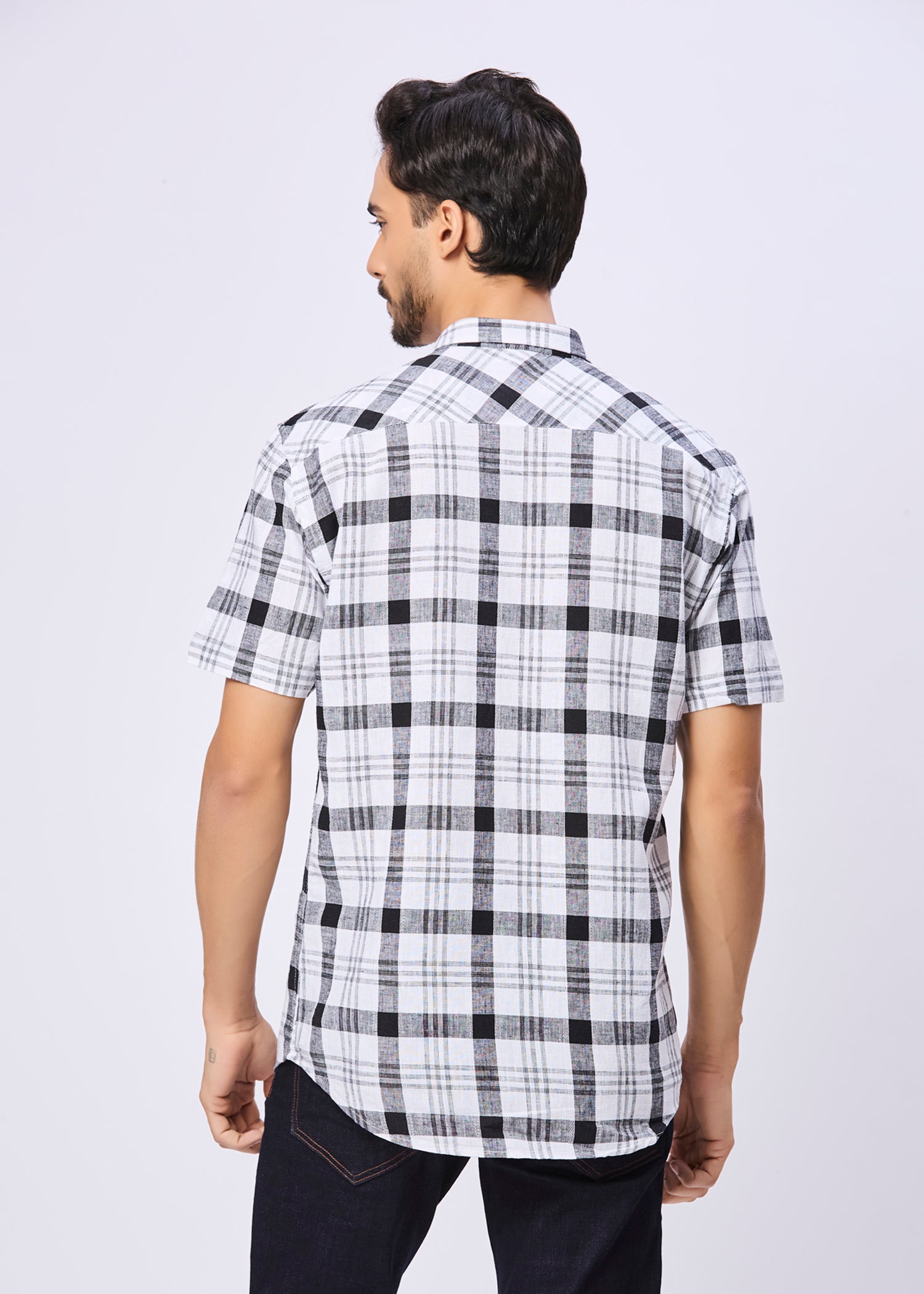 Bidwill Checked Half Sleeve Shirt