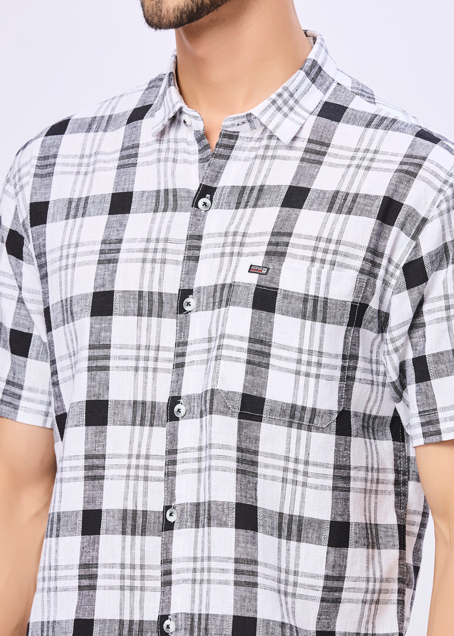 Bidwill Checked Half Sleeve Shirt
