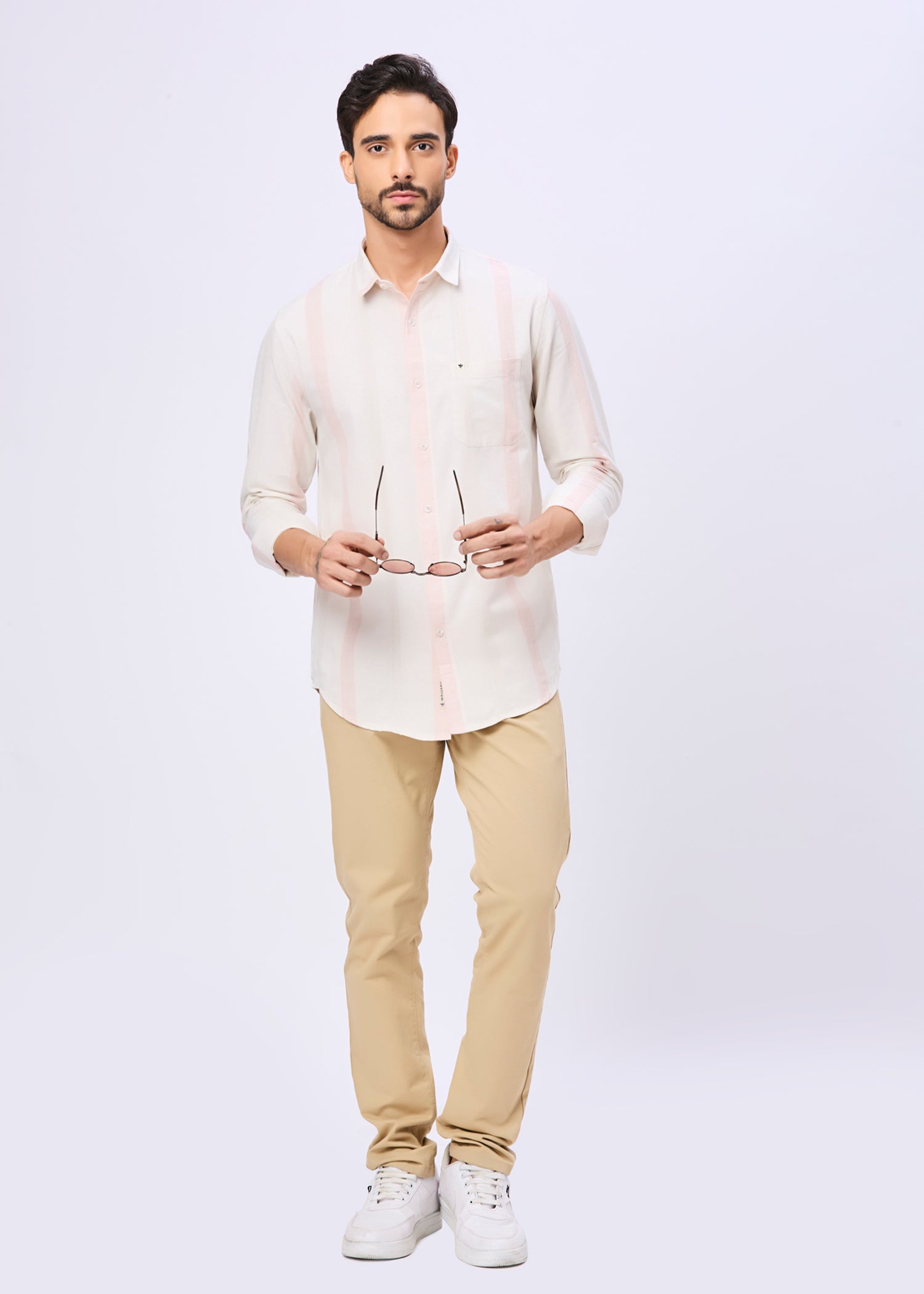 Arrington Striped Full Sleeve Shirt