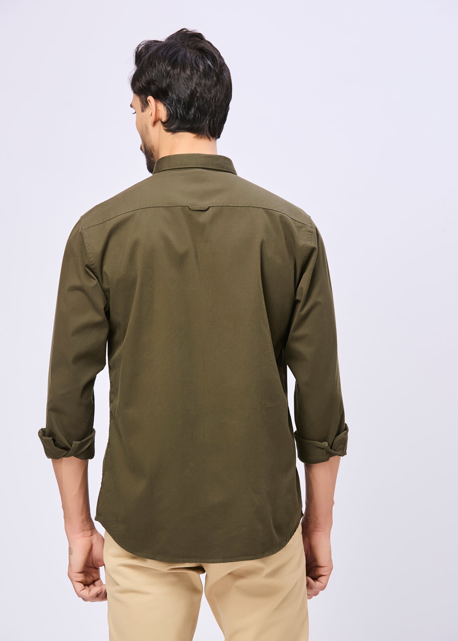Thurman Solid Full Sleeve Shirt
