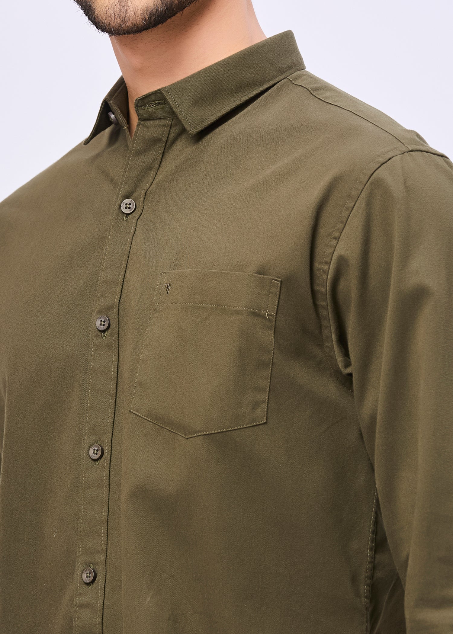 Thurman Solid Full Sleeve Shirt