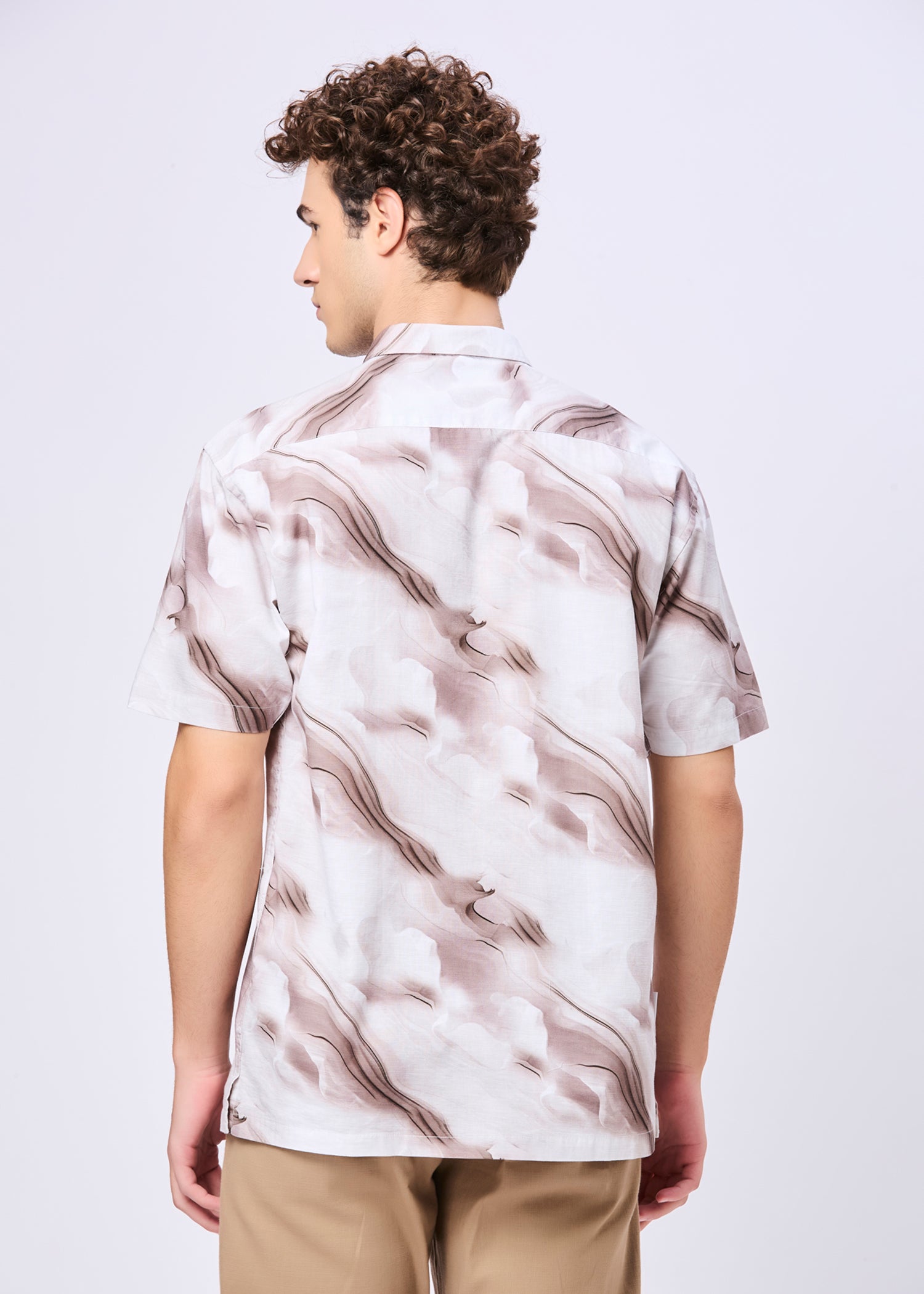 Abell Abstract Print Shirt