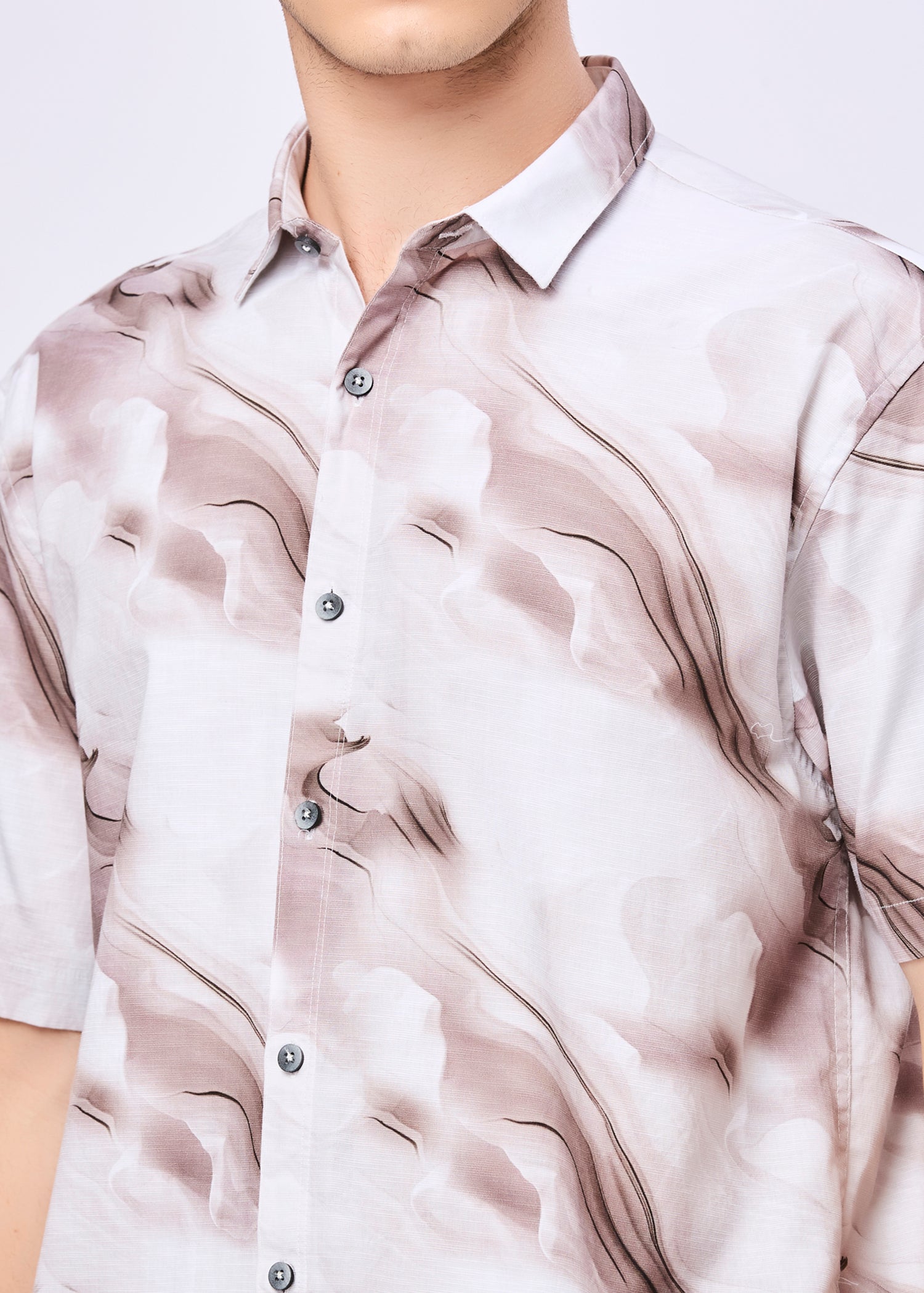 Abell Abstract Print Shirt