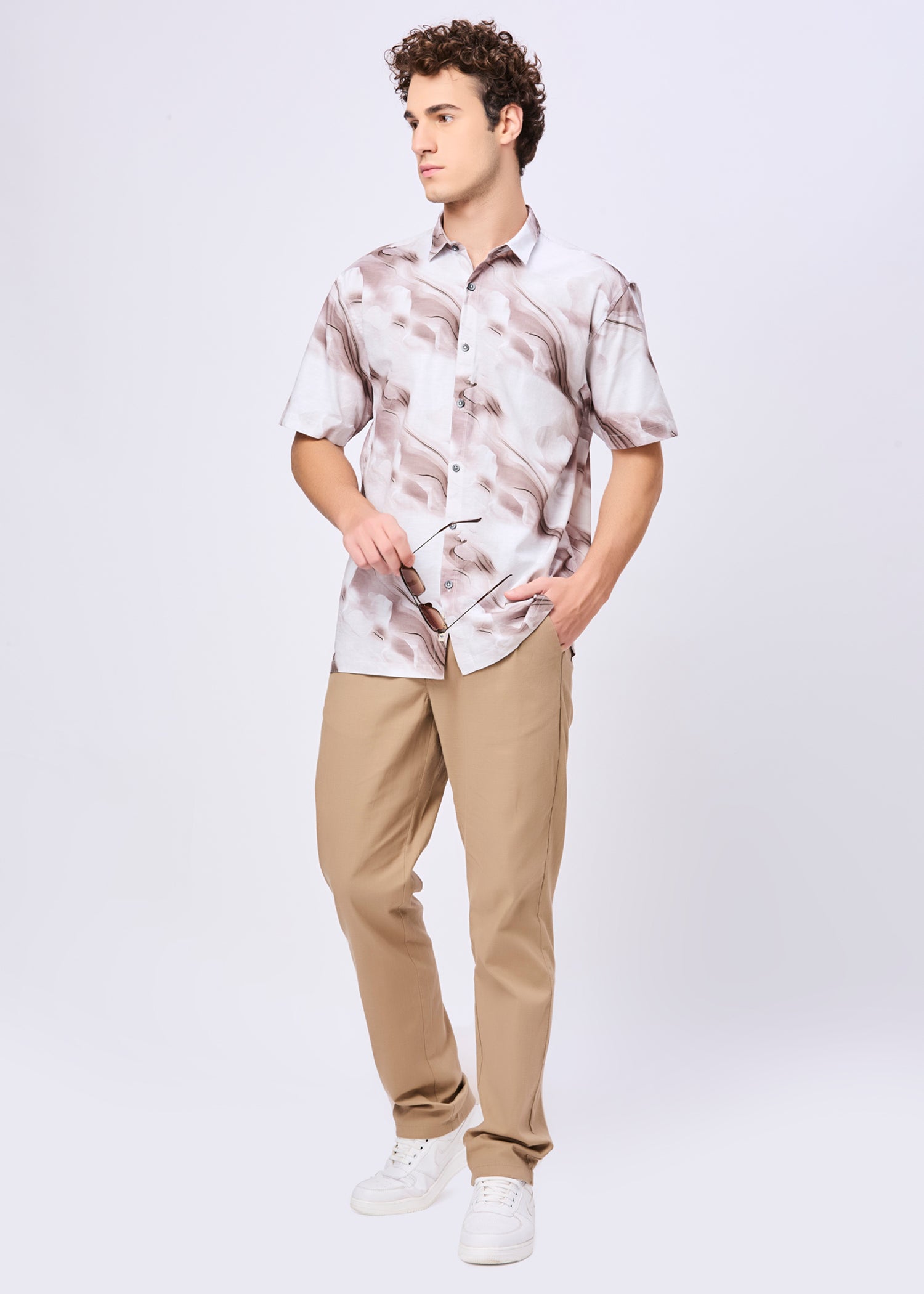 Abell Abstract Print Shirt