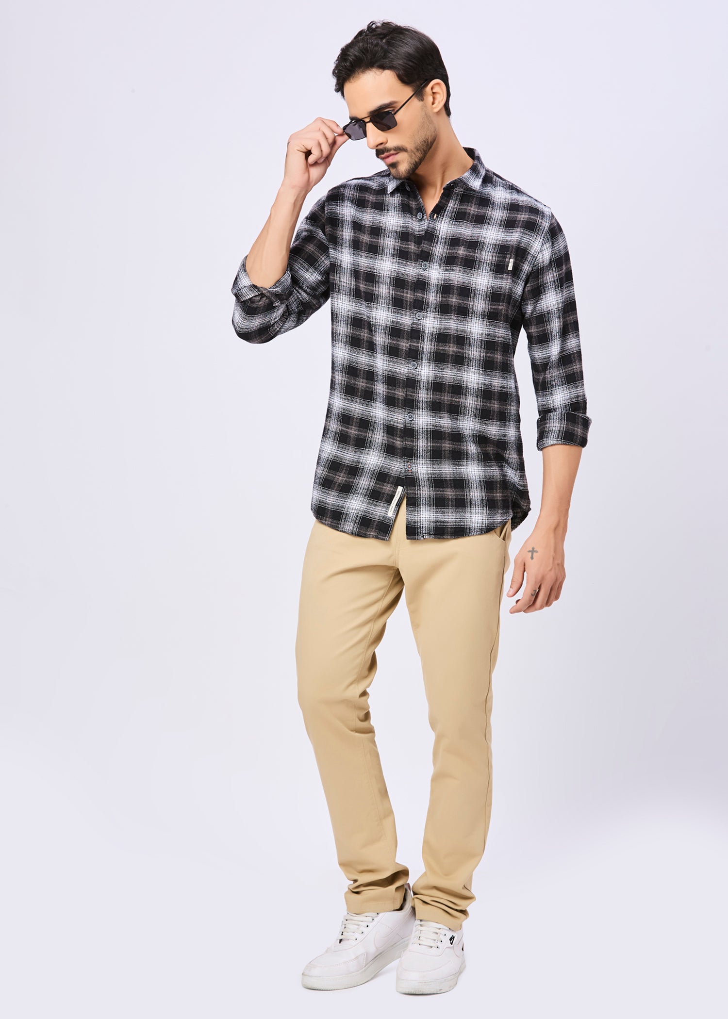 Haley Checked Casual Shirt
