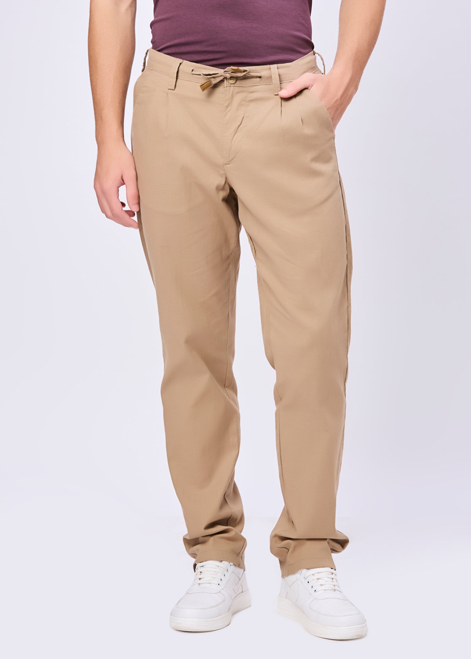 Kestrin Slim Fit Cotton Lower For Men